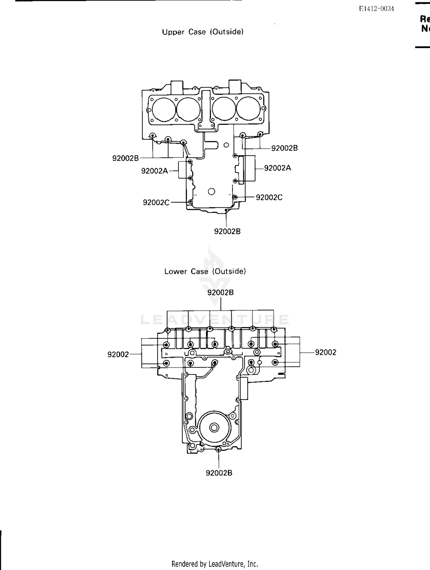 CRANKCASE BOLT PATTERN