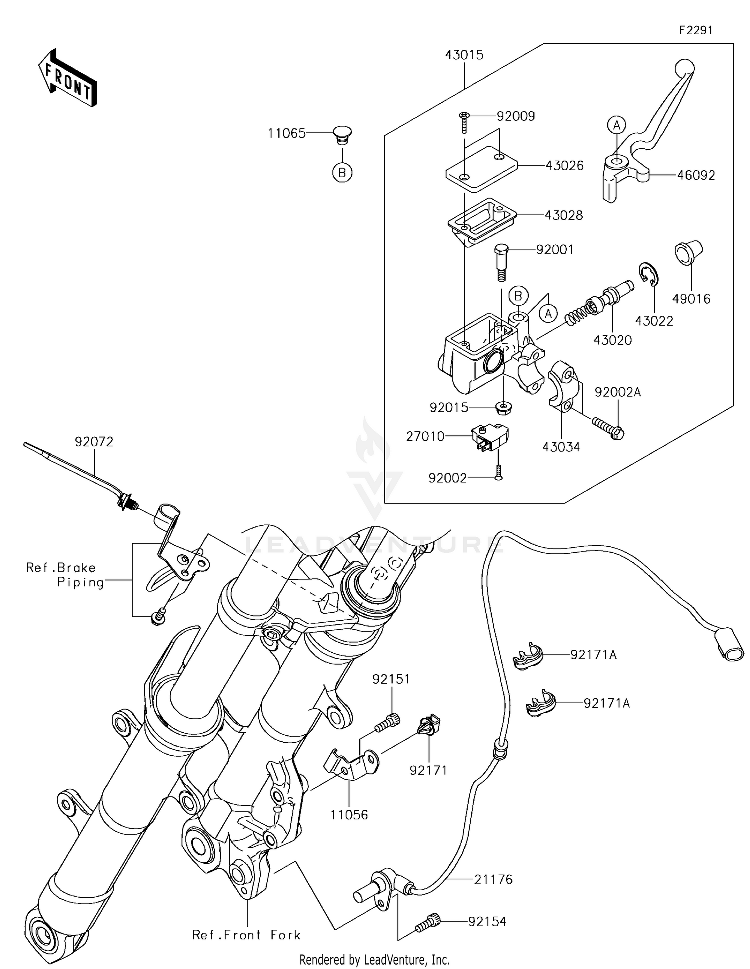 Front Master Cylinder