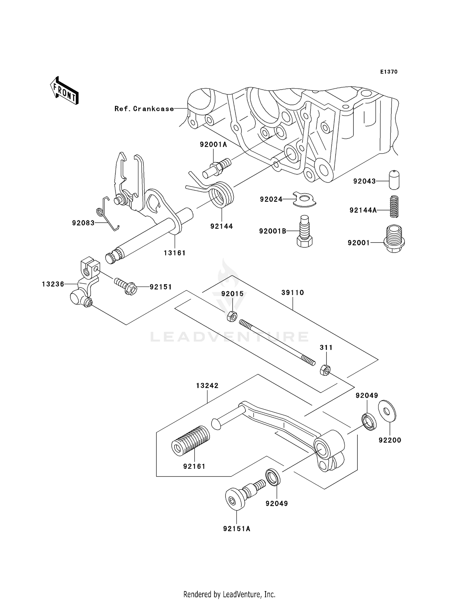 GEAR CHANGE MECHANISM