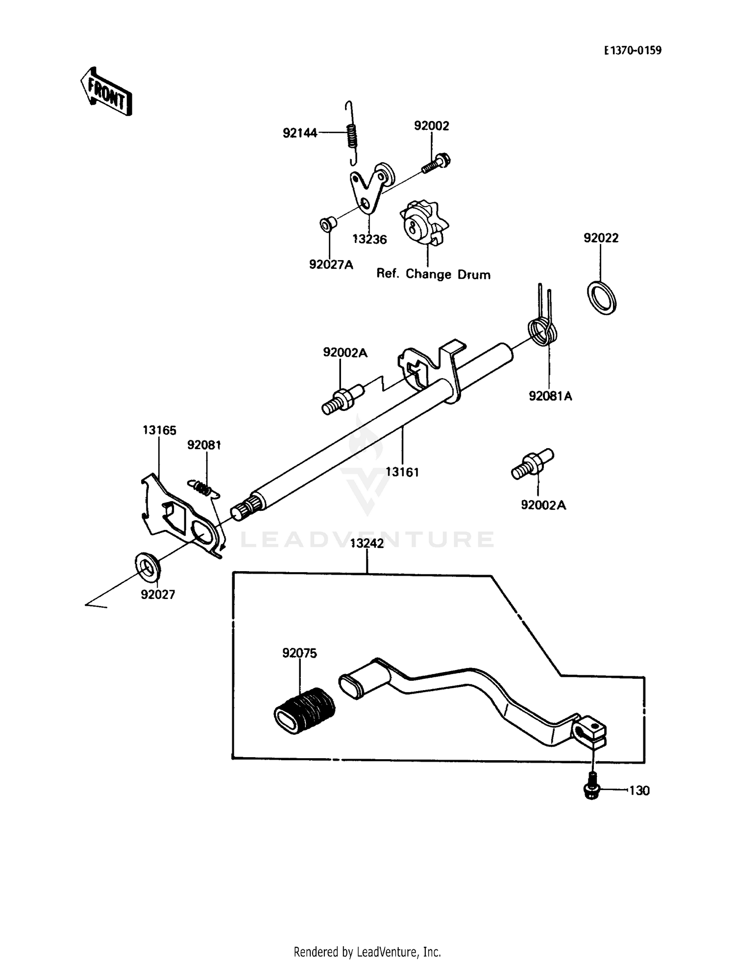 GEAR CHANGE MECHANISM