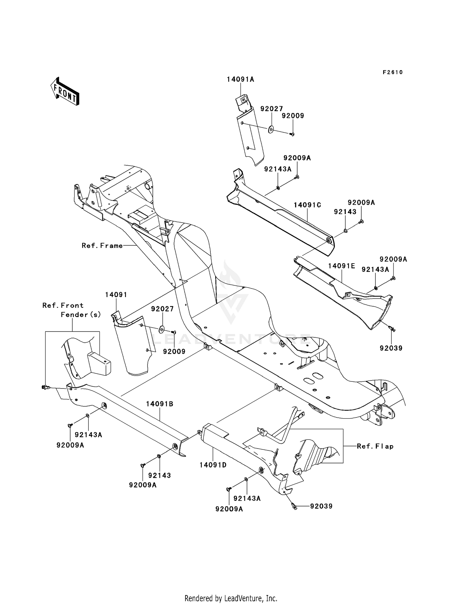 SIDE COVERS/CHAIN COVER