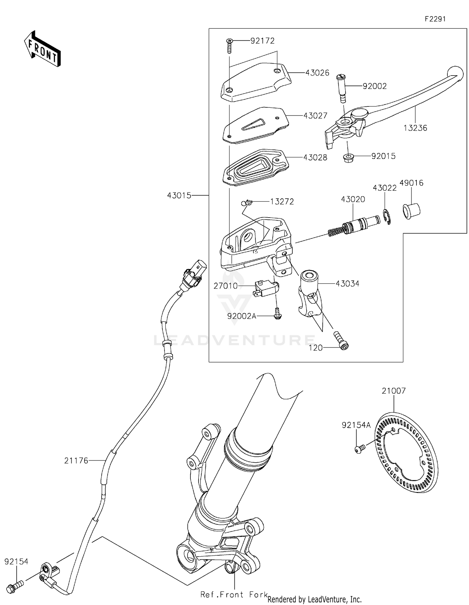 Front Master Cylinder