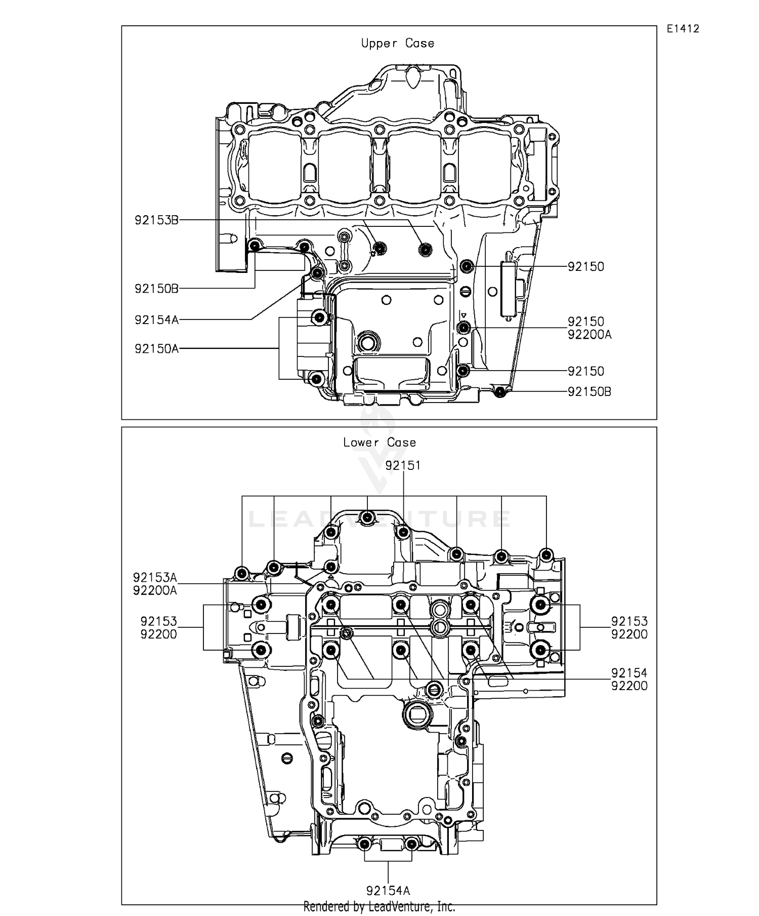 Crankcase Bolt Pattern