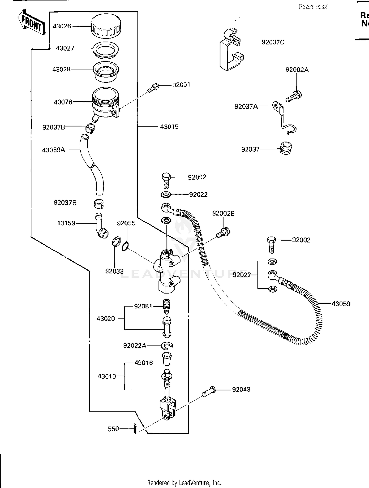 REAR MASTER CYLINDER