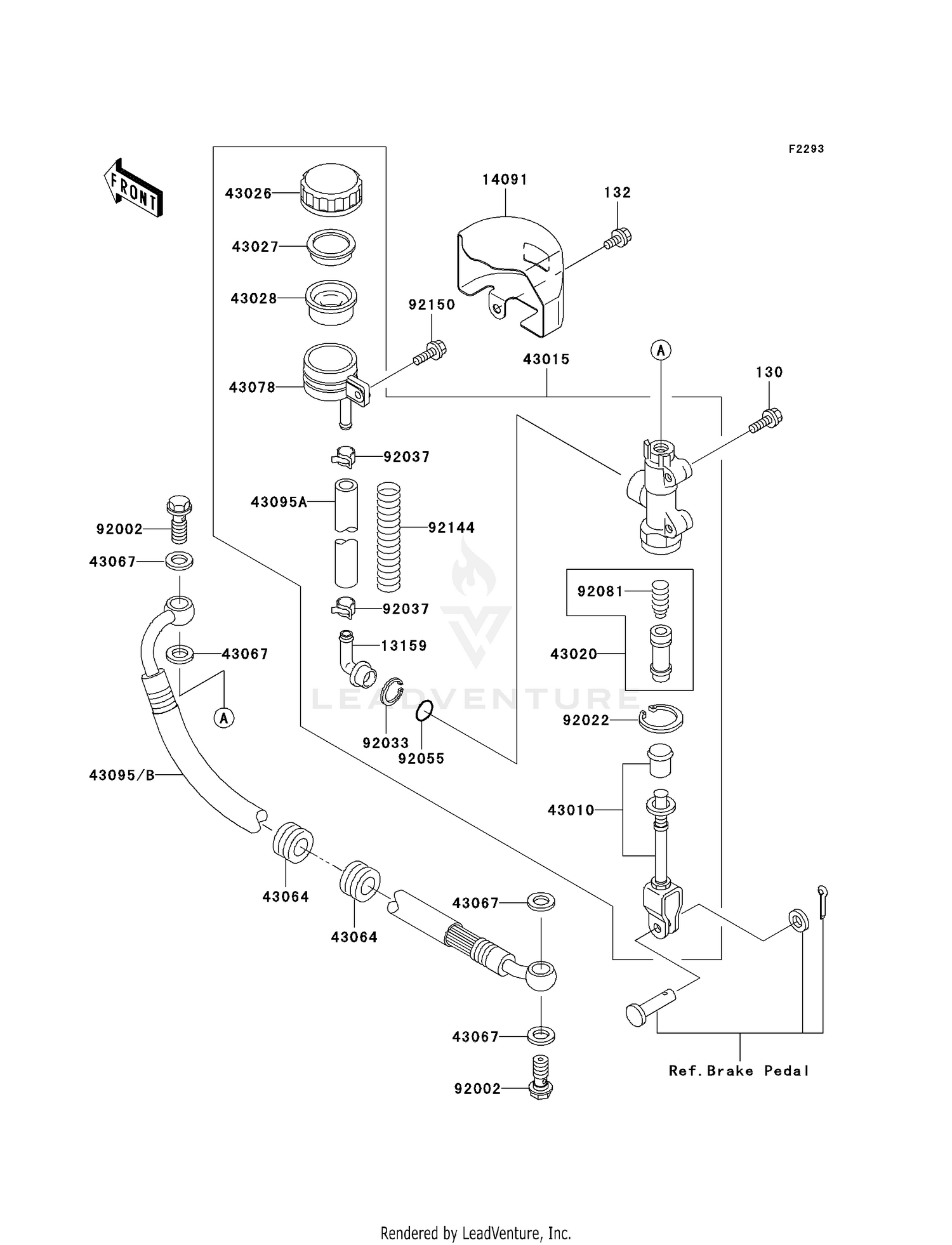 REAR MASTER CYLINDER