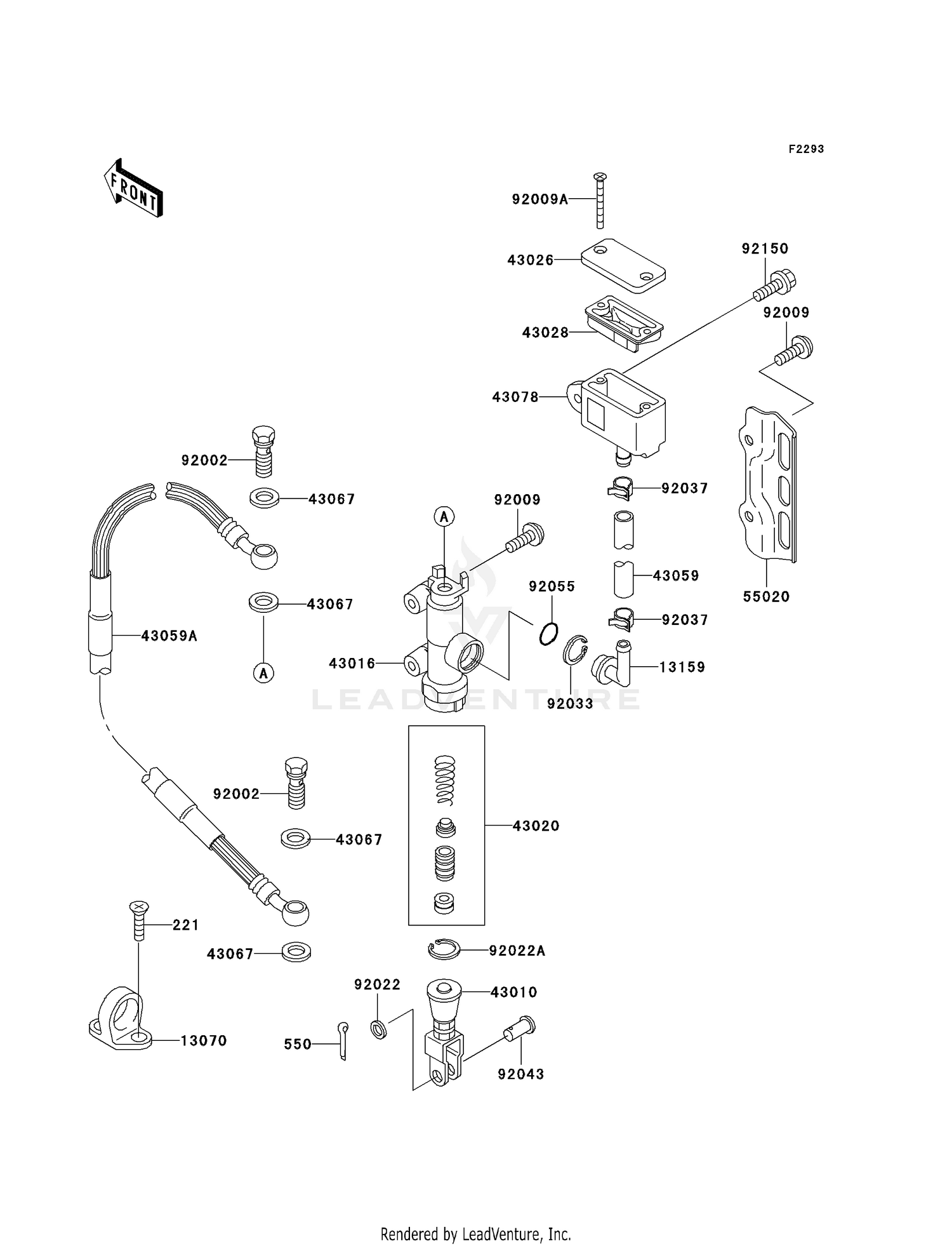 REAR MASTER CYLINDER