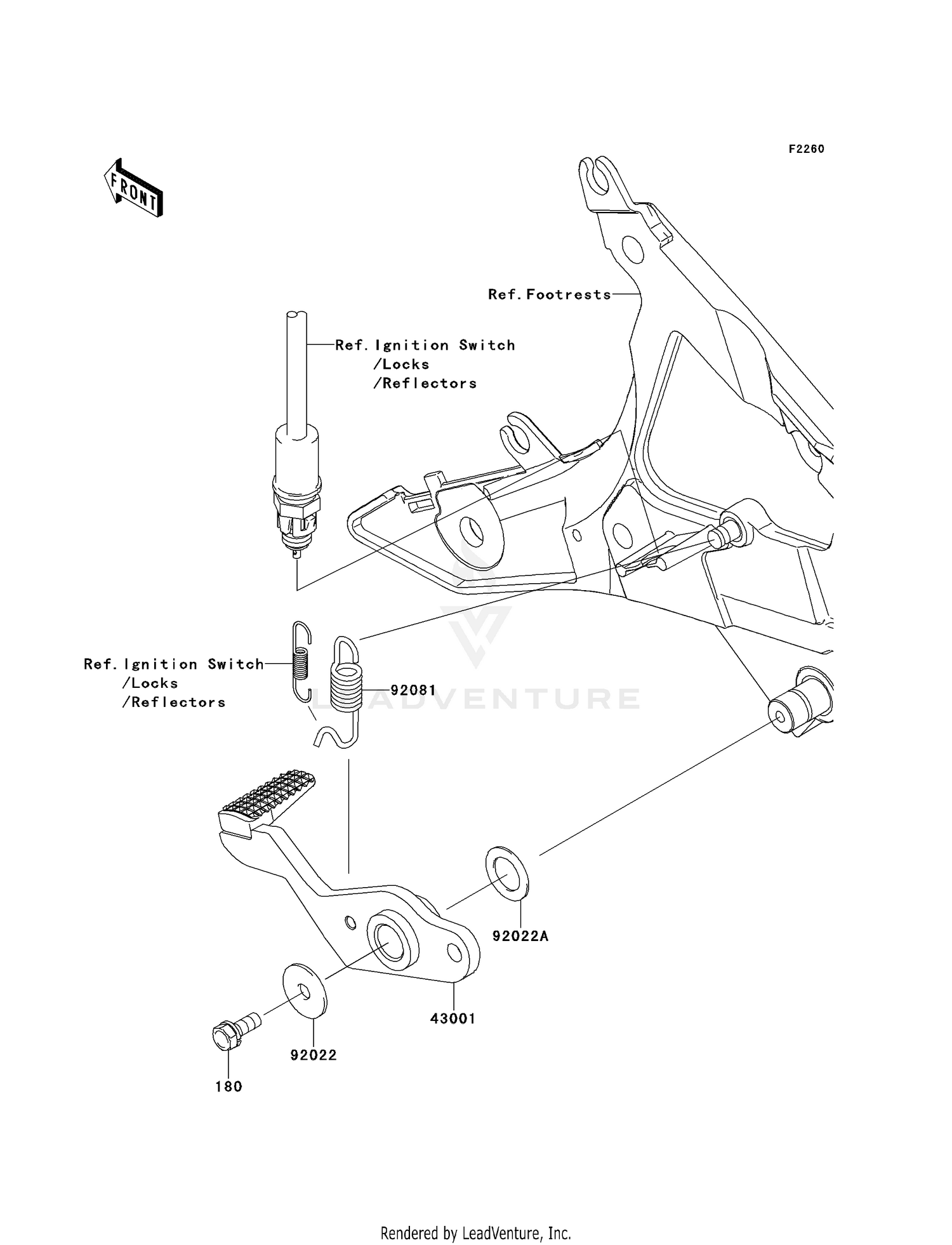 BRAKE PEDAL/TORQUE LINK