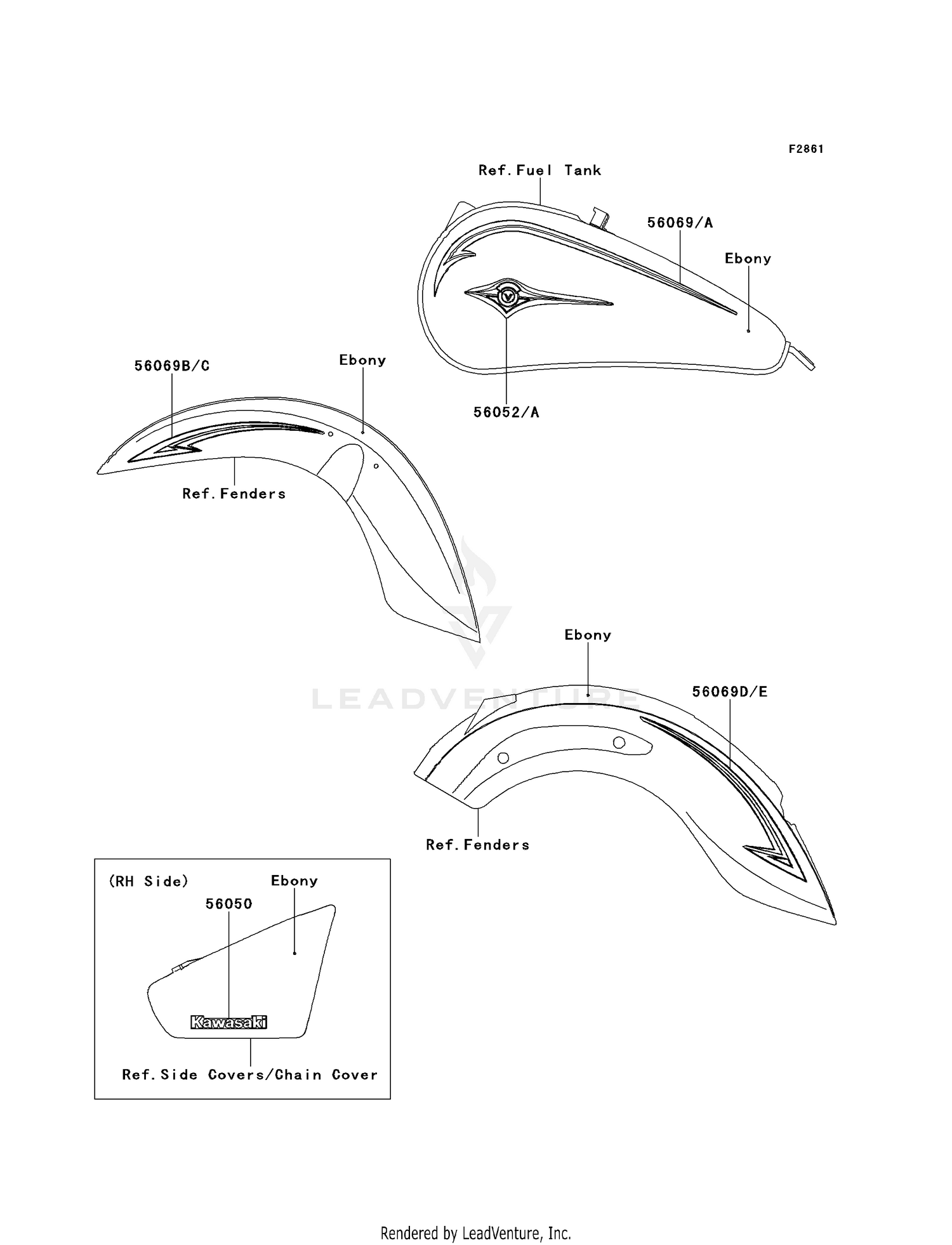 DECALS (EBONY)(BBFA)