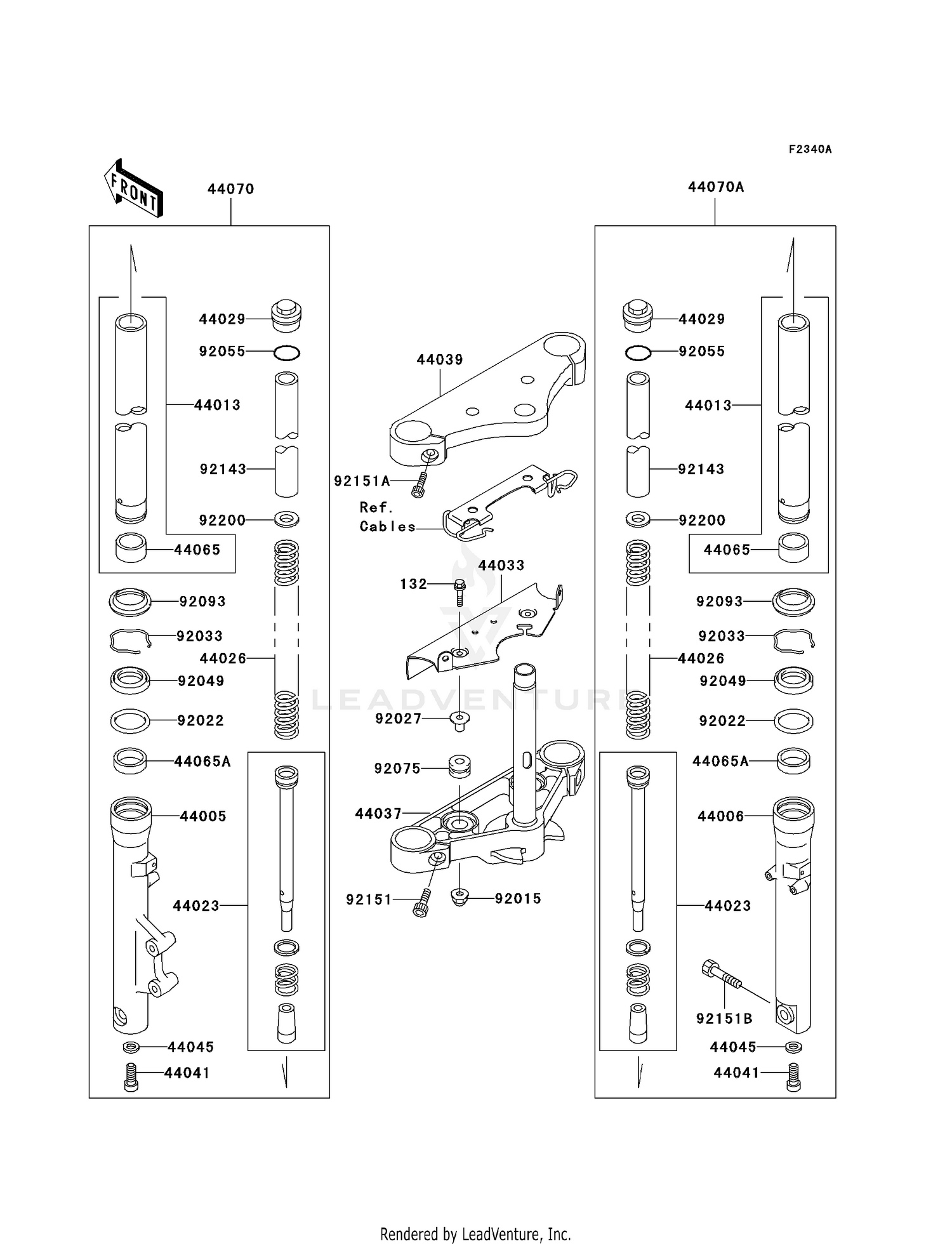 FRONT FORK (C7F-C9F)