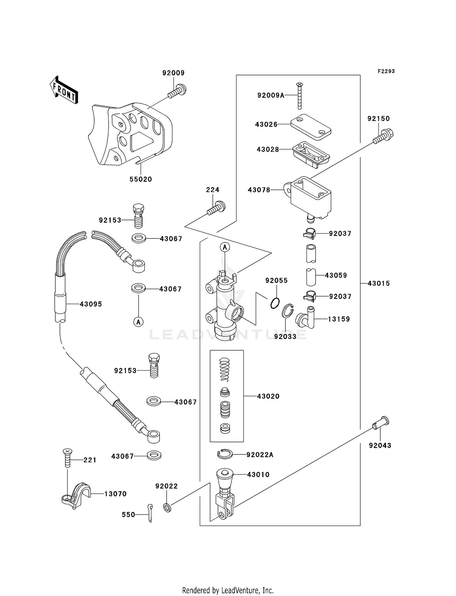REAR MASTER CYLINDER