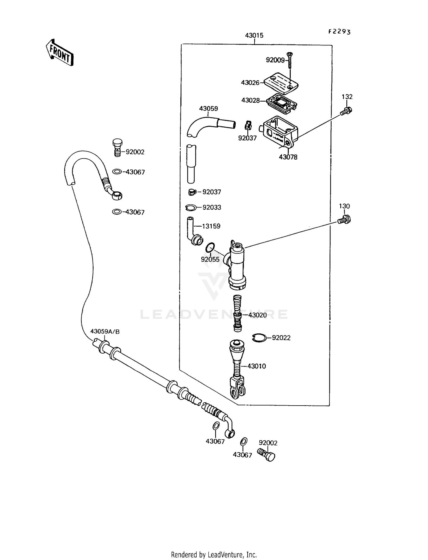 REAR MASTER CYLINDER