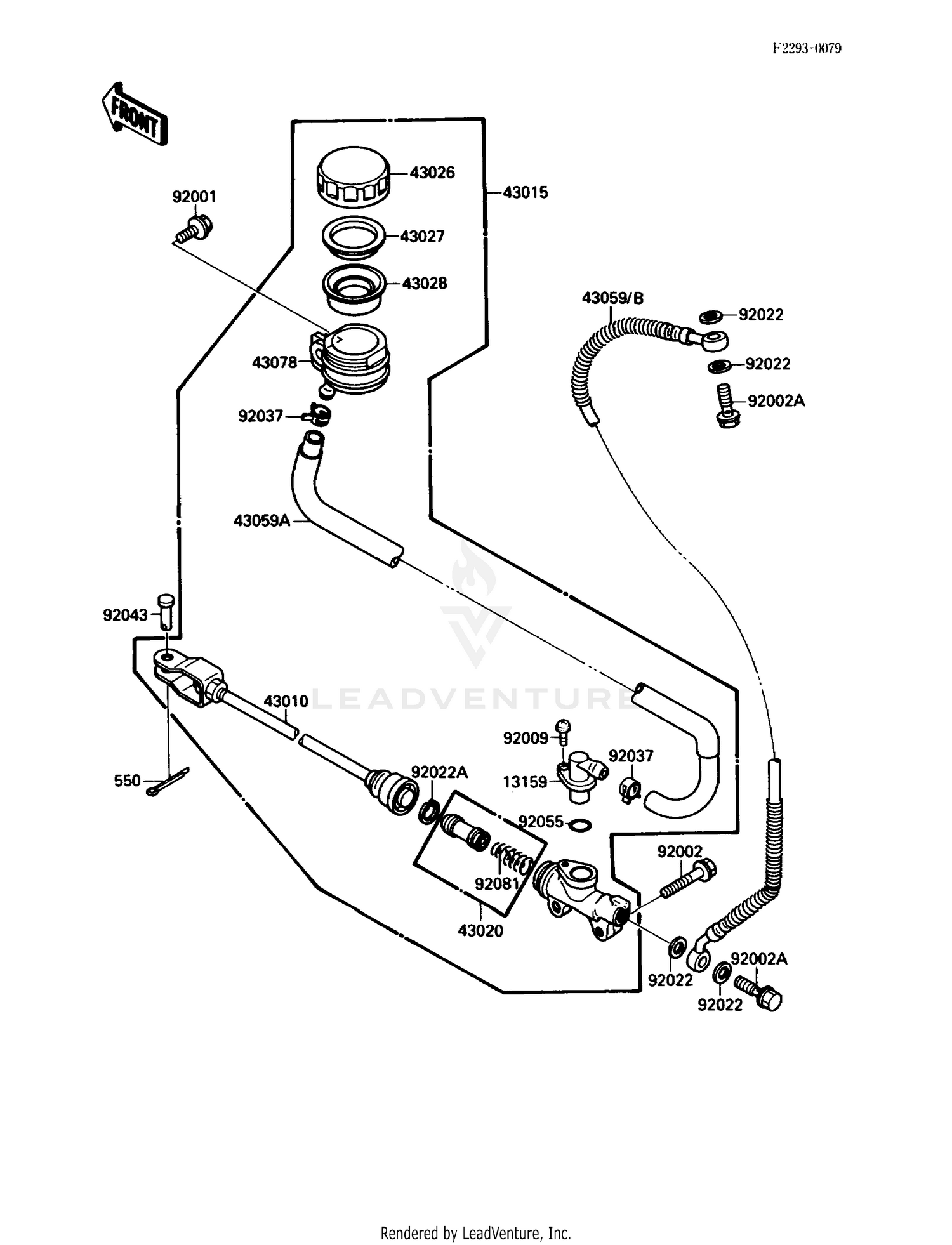 REAR MASTER CYLINDER