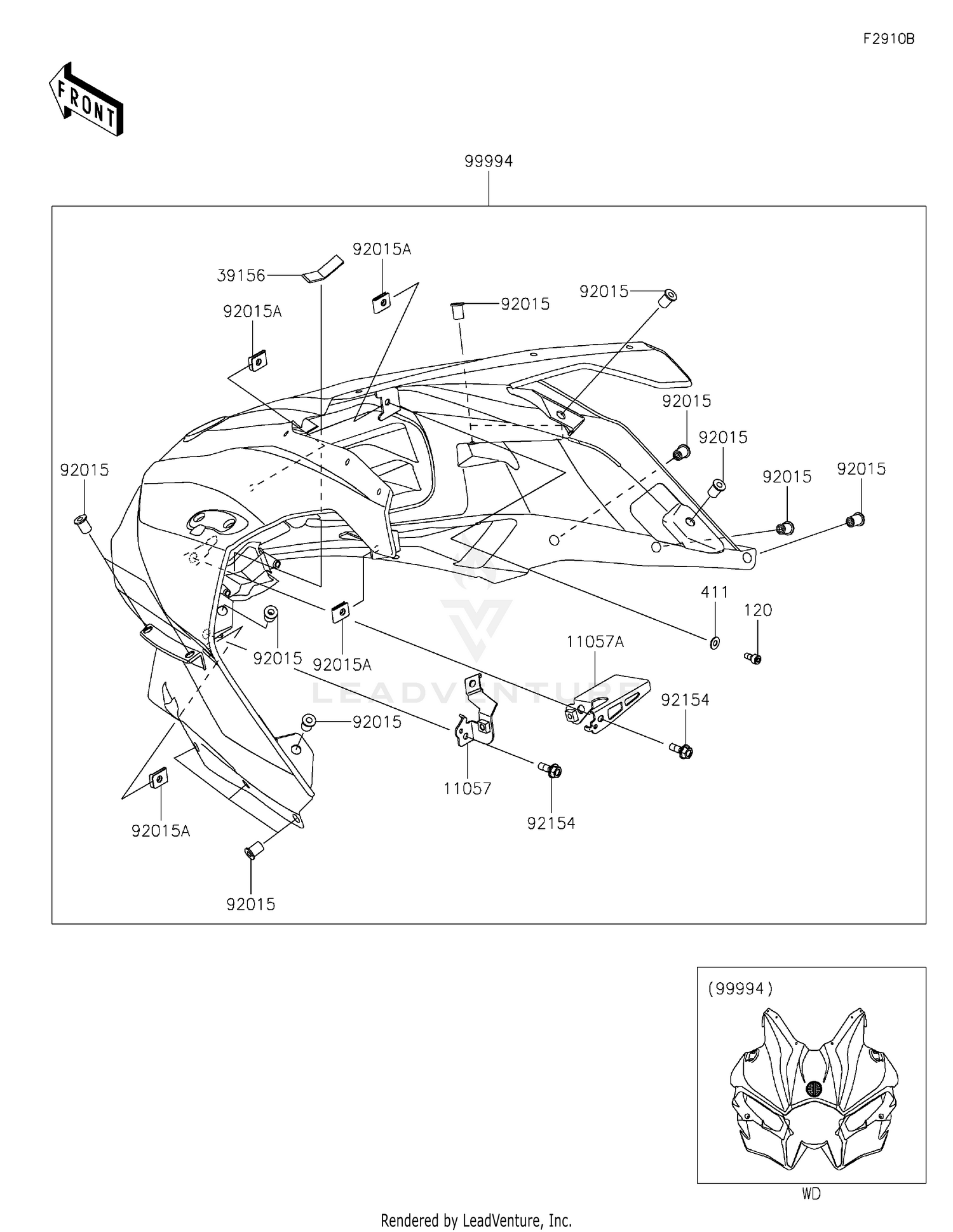 Accessory(Carbon Cowling Kit)