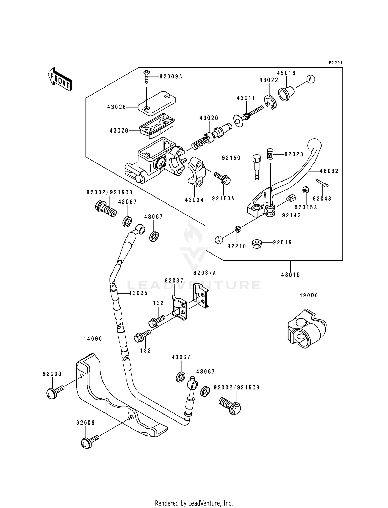 FRONT MASTER CYLINDER