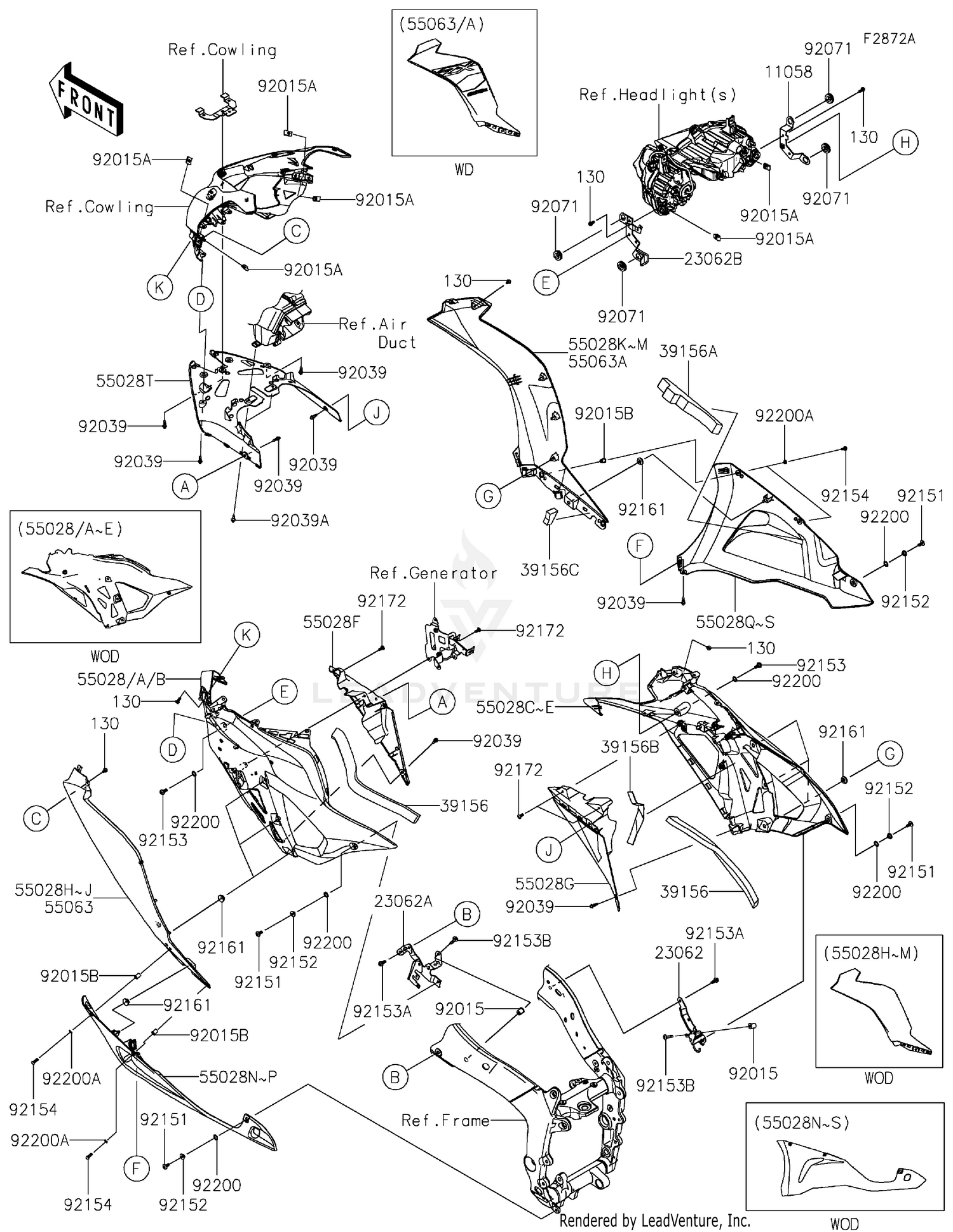 Cowling Lowers(KVFAN/KVFAL)