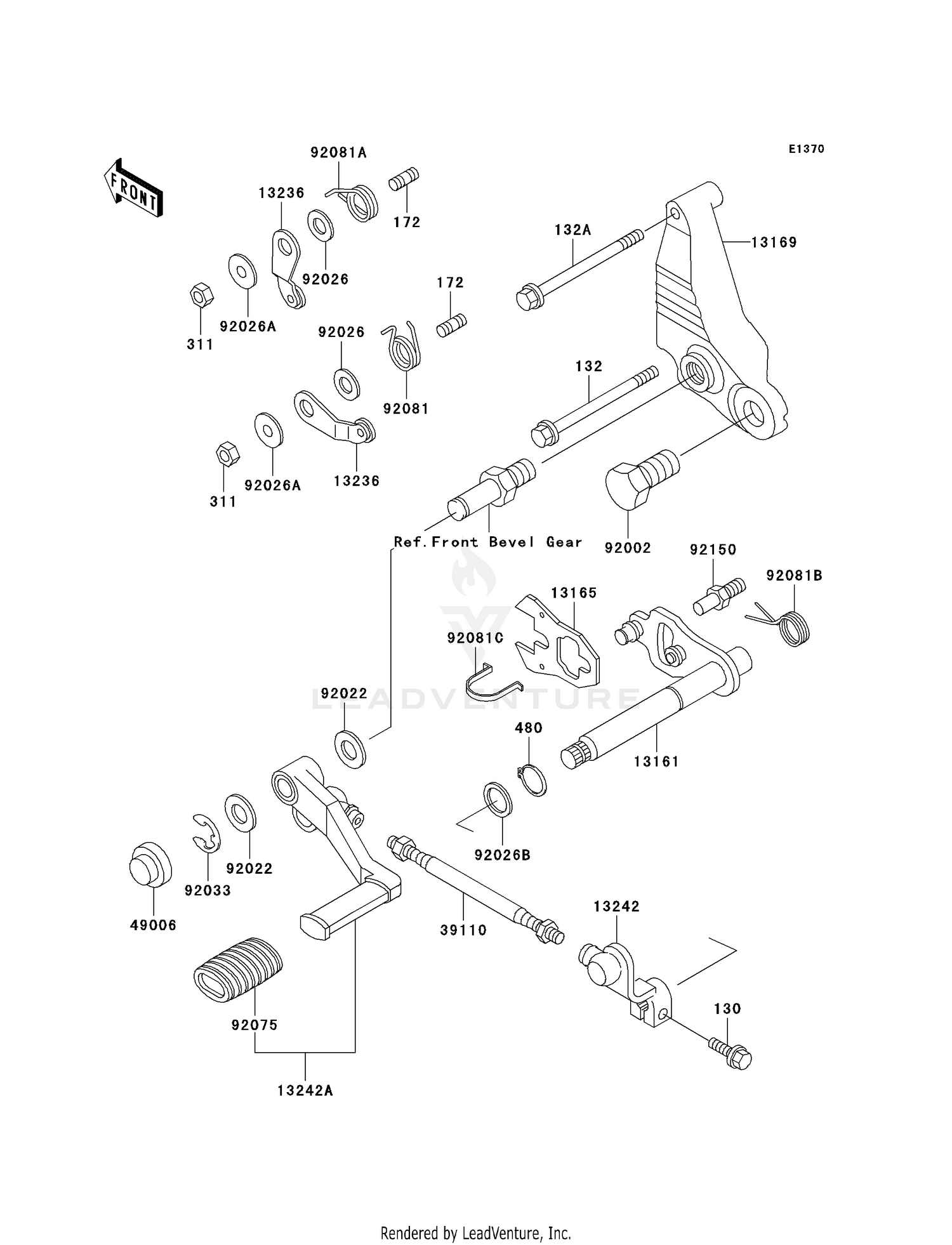 GEAR CHANGE MECHANISM