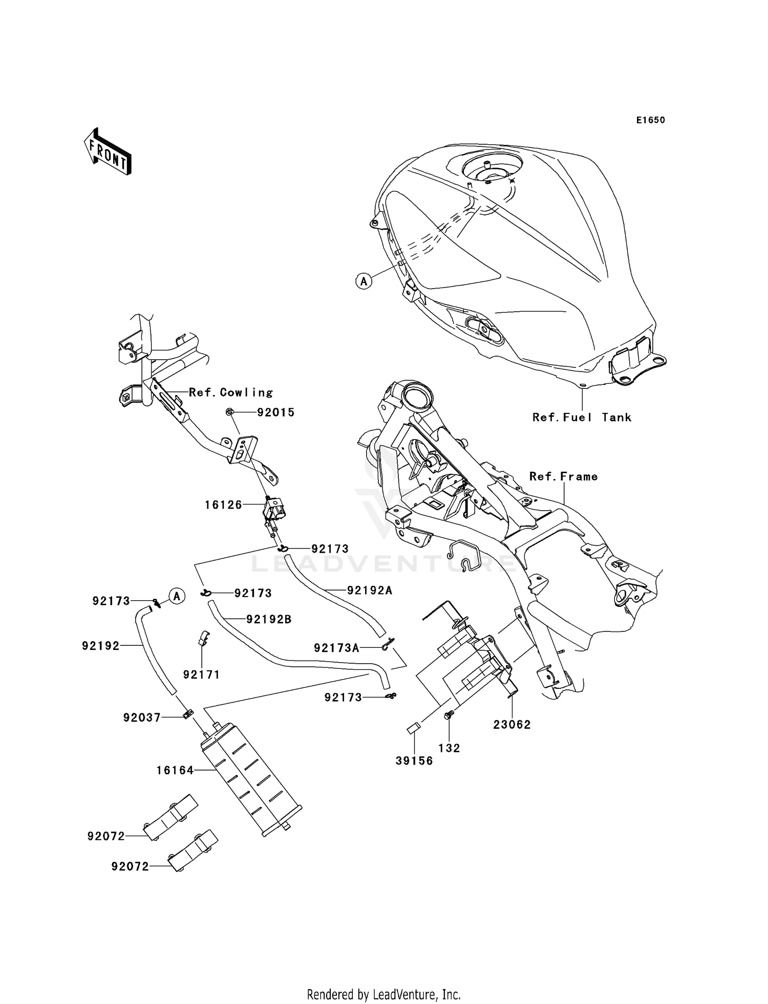 FUEL EVAPORATIVE SYSTEM (BDFA-BEFA)