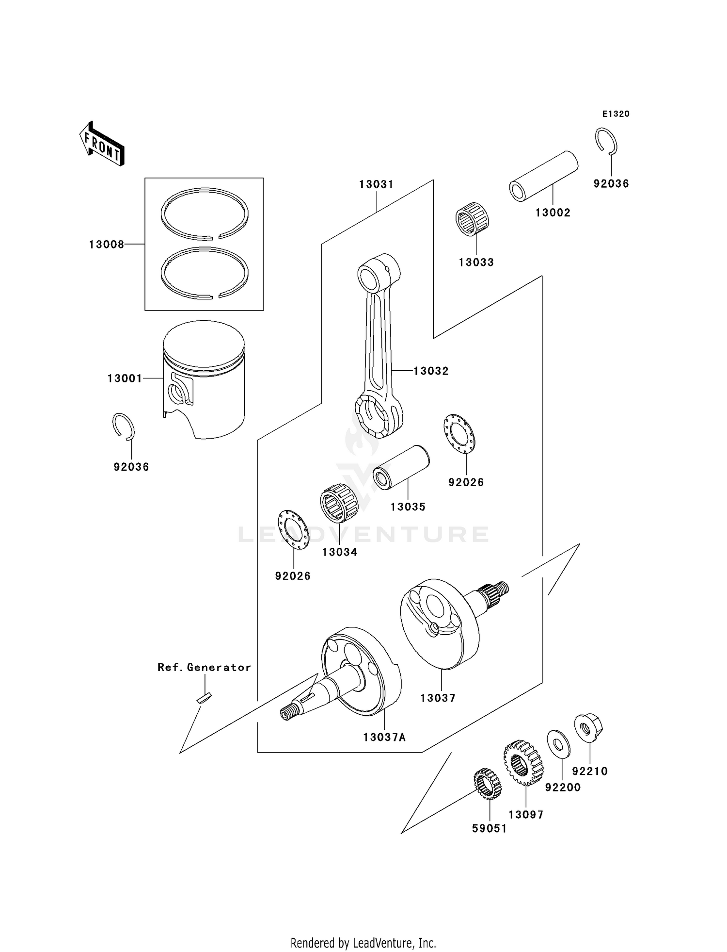 CRANKSHAFT/PISTON(S)