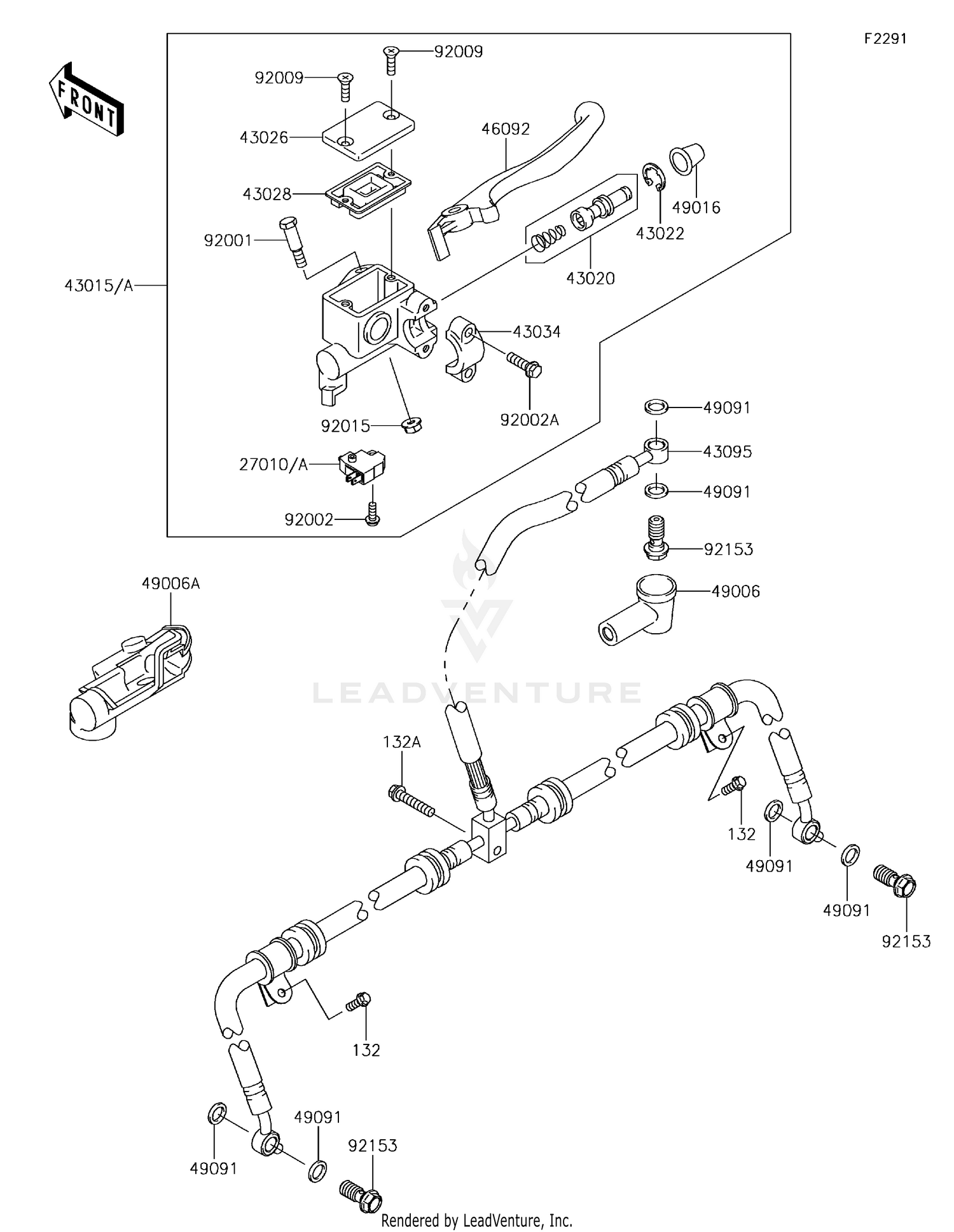 Front Master Cylinder