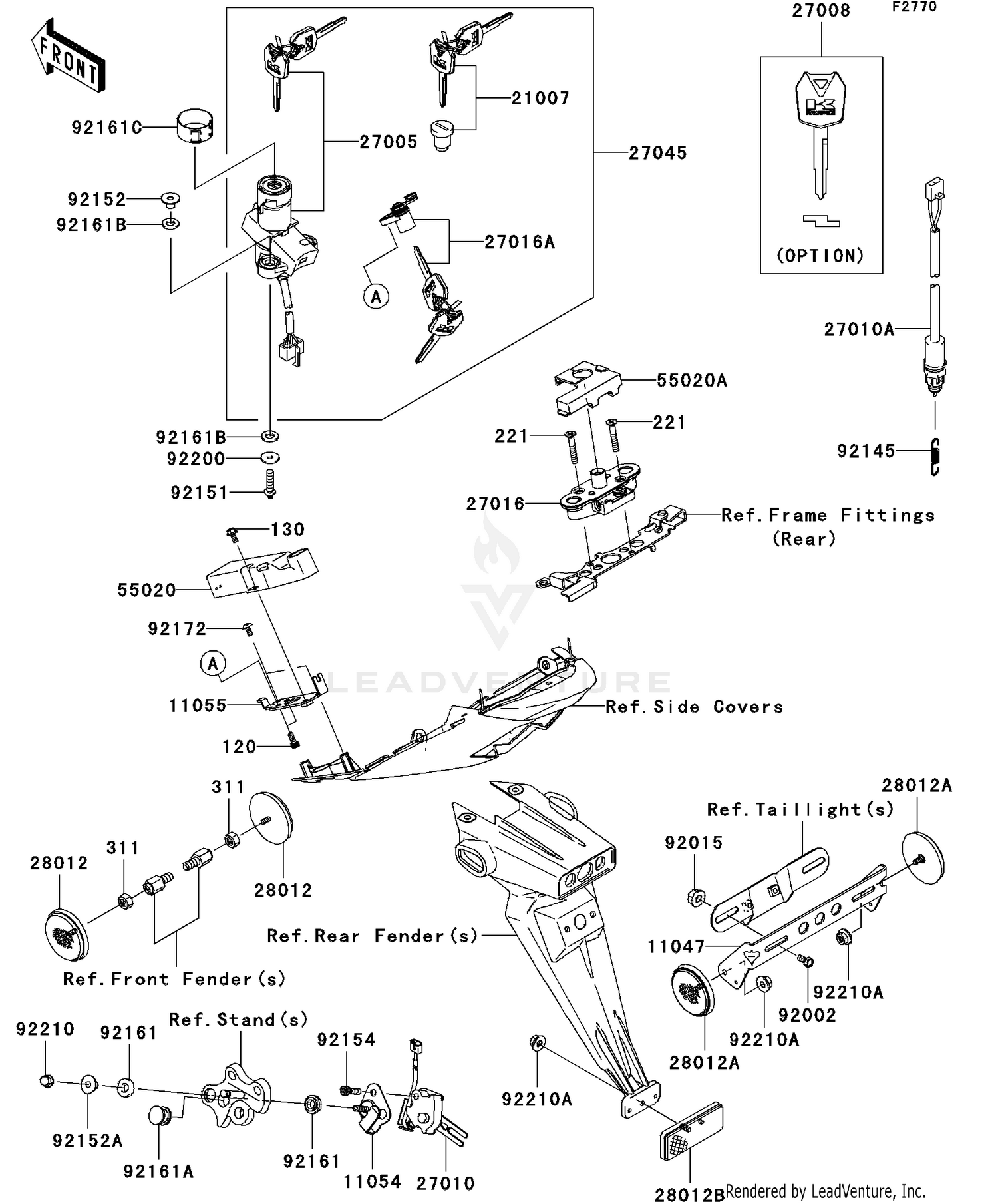 Ignition Switch/Locks/Reflectors