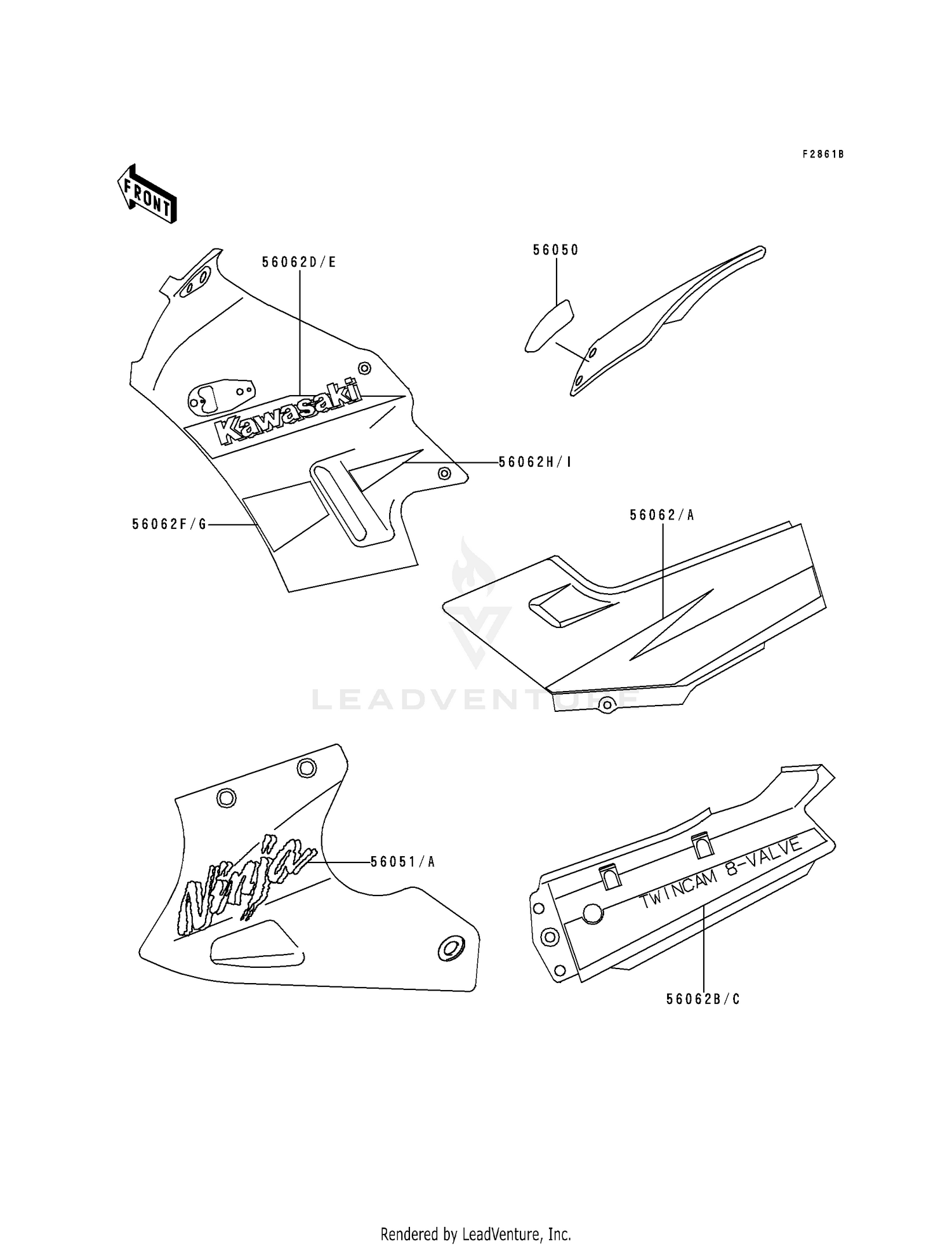 DECALS (EBONY)(EX250-F13)