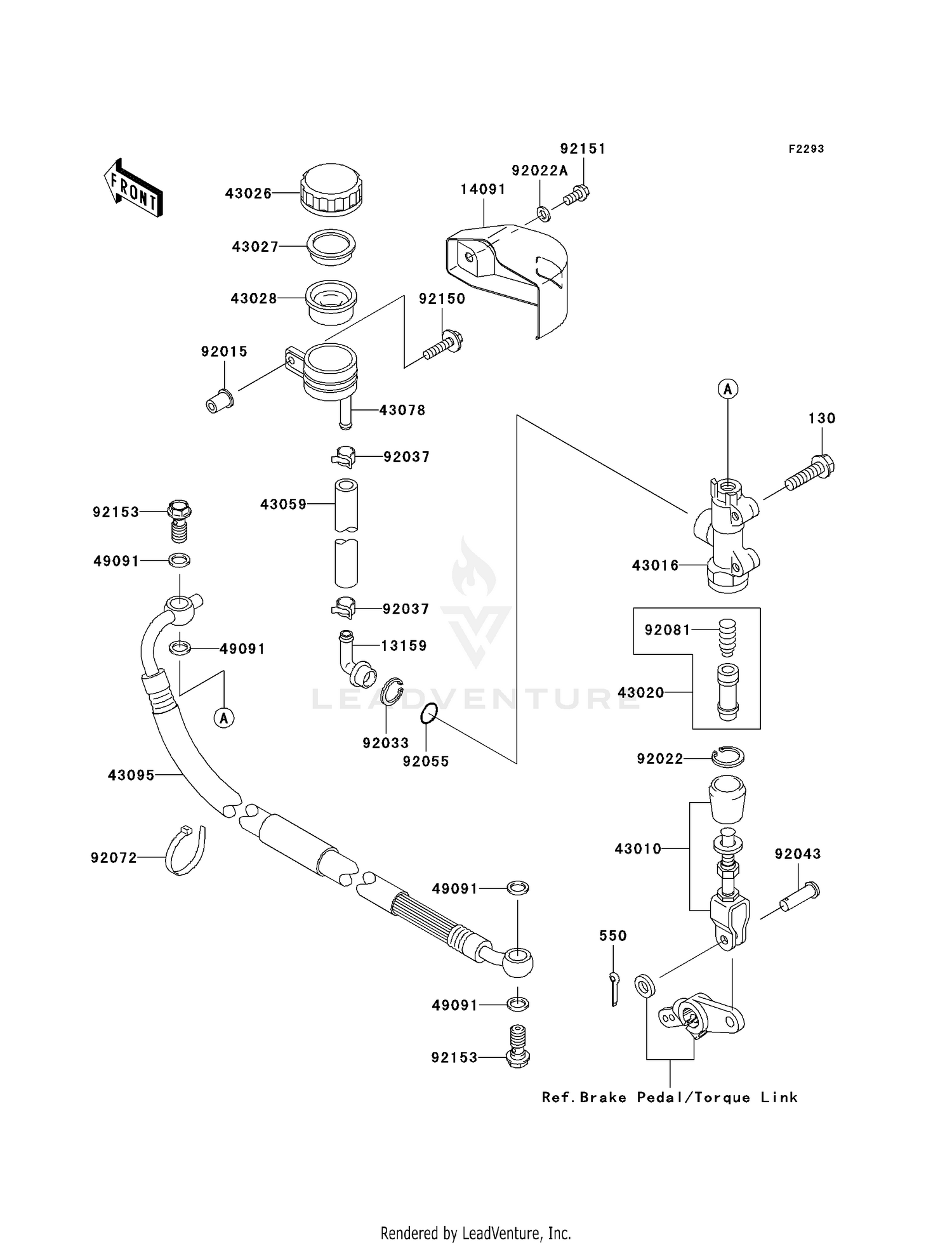 REAR MASTER CYLINDER