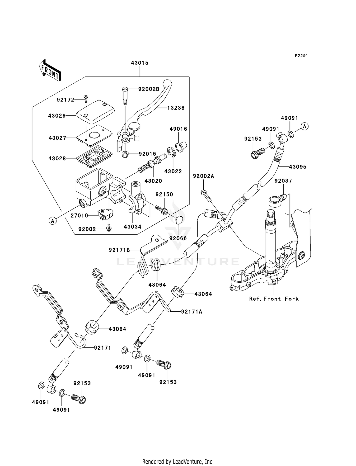FRONT MASTER CYLINDER