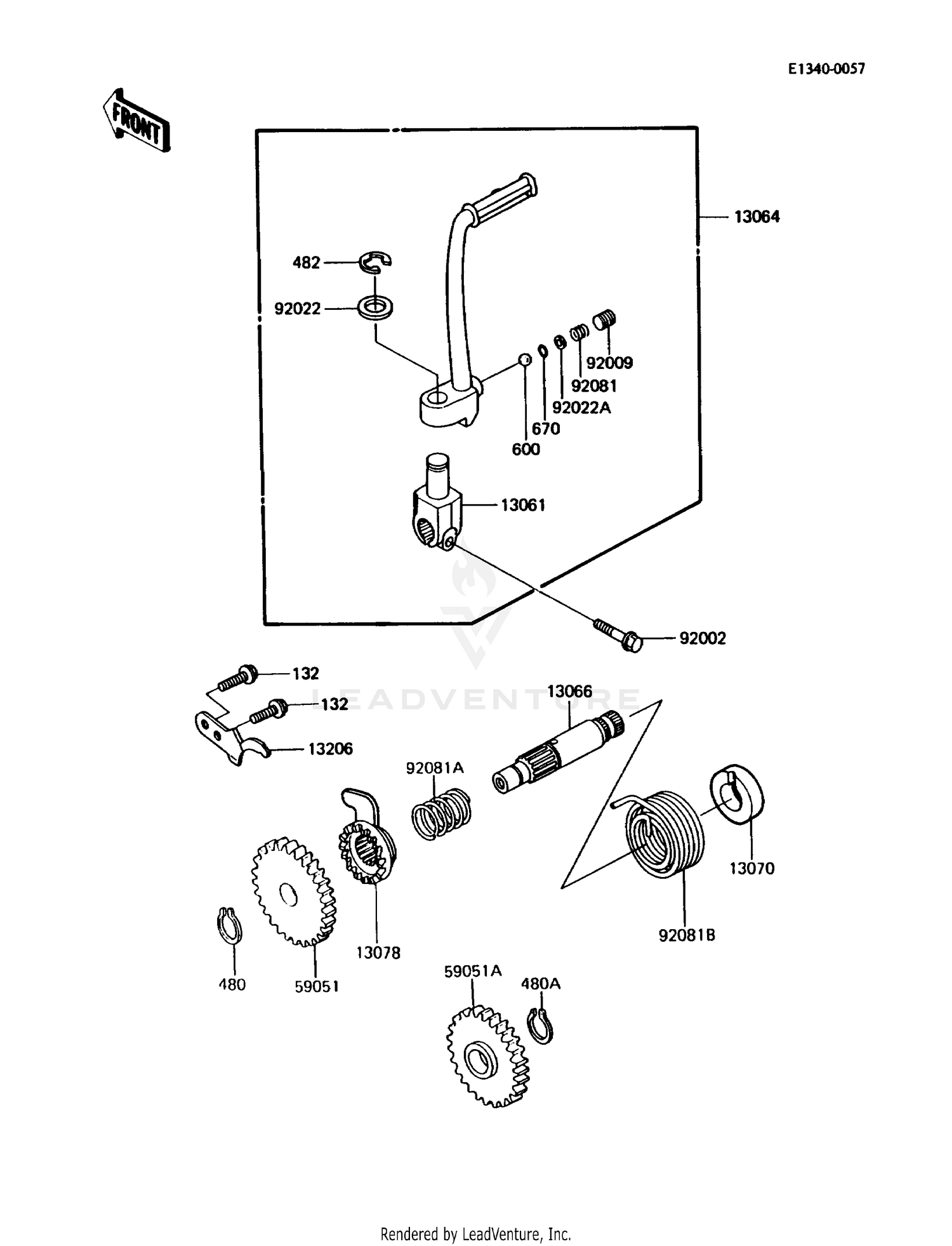 KICKSTARTER MECHANISM