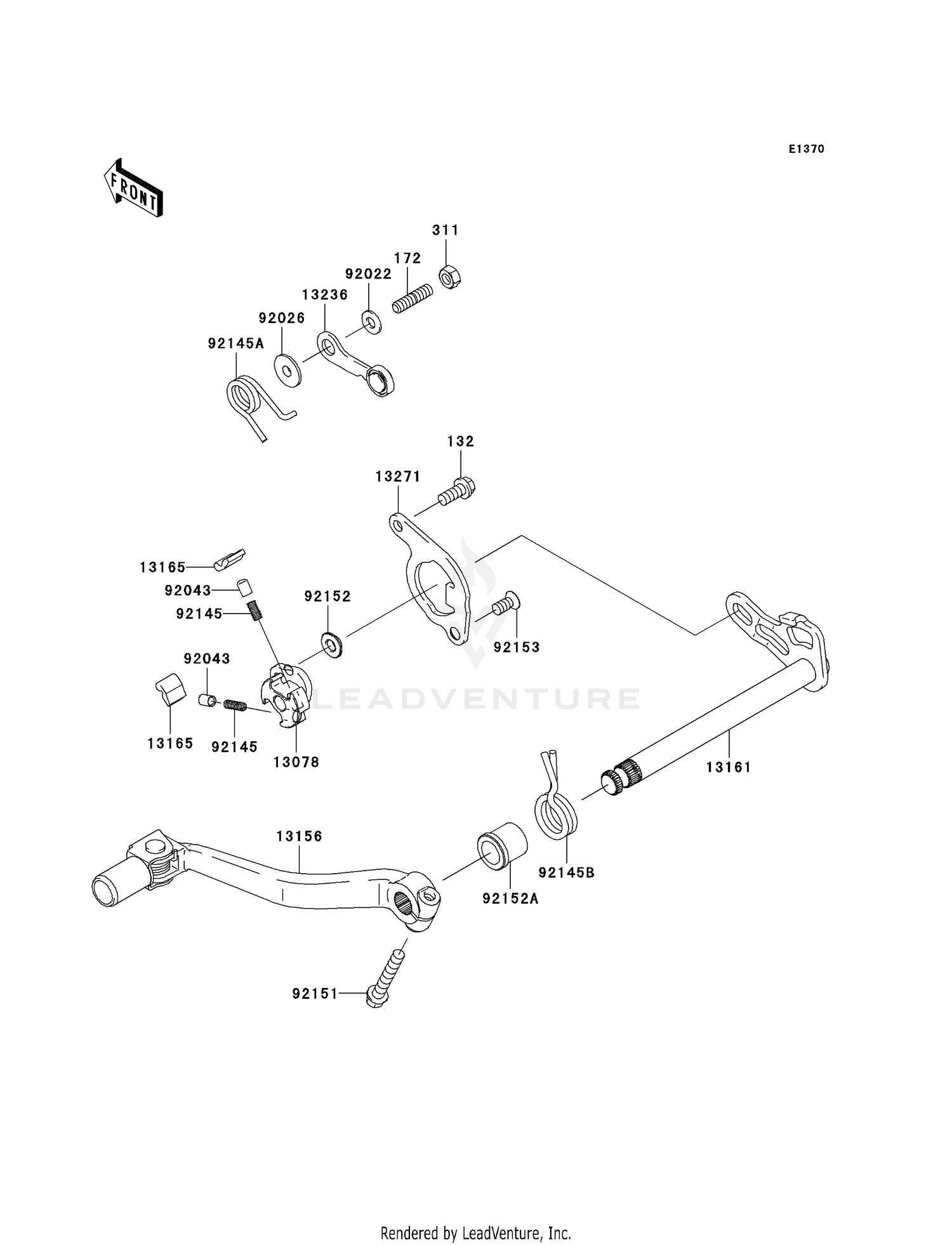 GEAR CHANGE MECHANISM