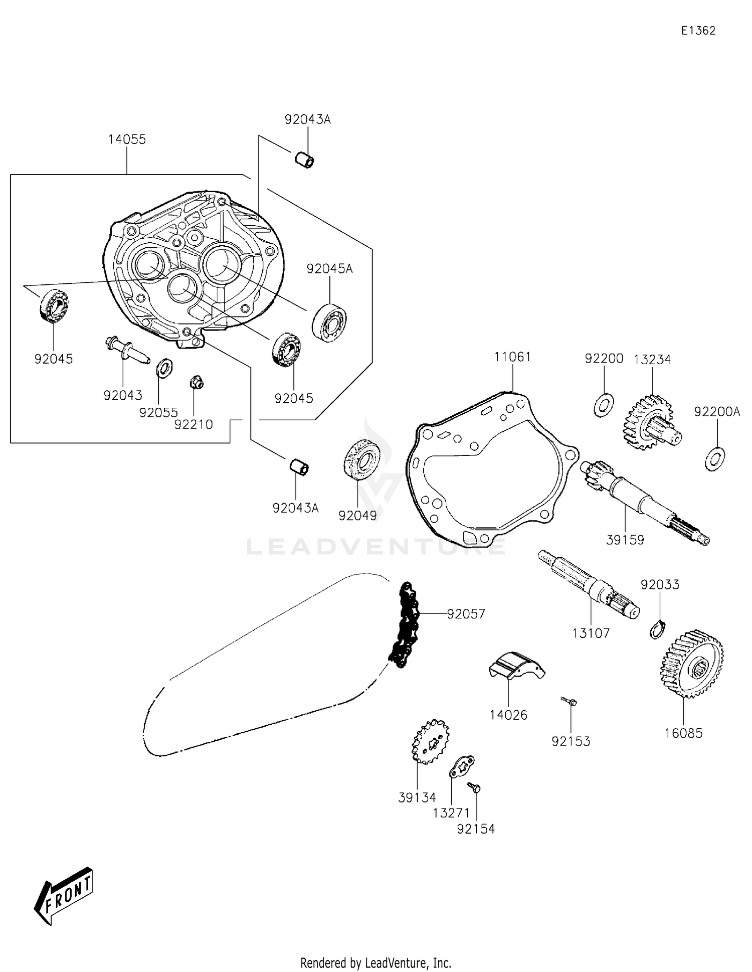 Gear Change Drum/Shift Fork(s)