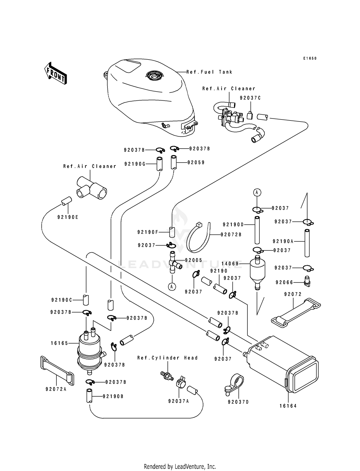 FUEL EVAPORATIVE SYSTEM