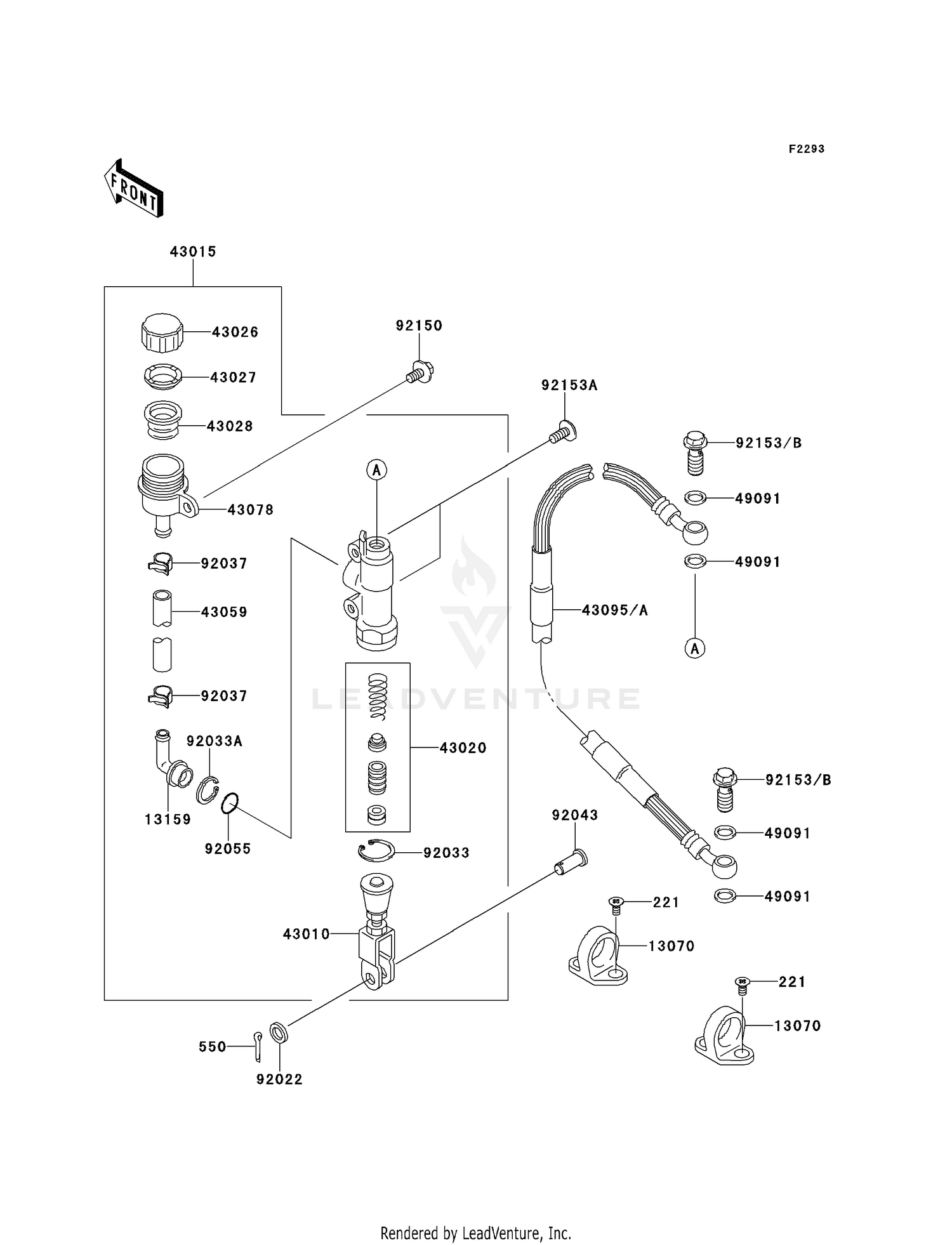 REAR MASTER CYLINDER