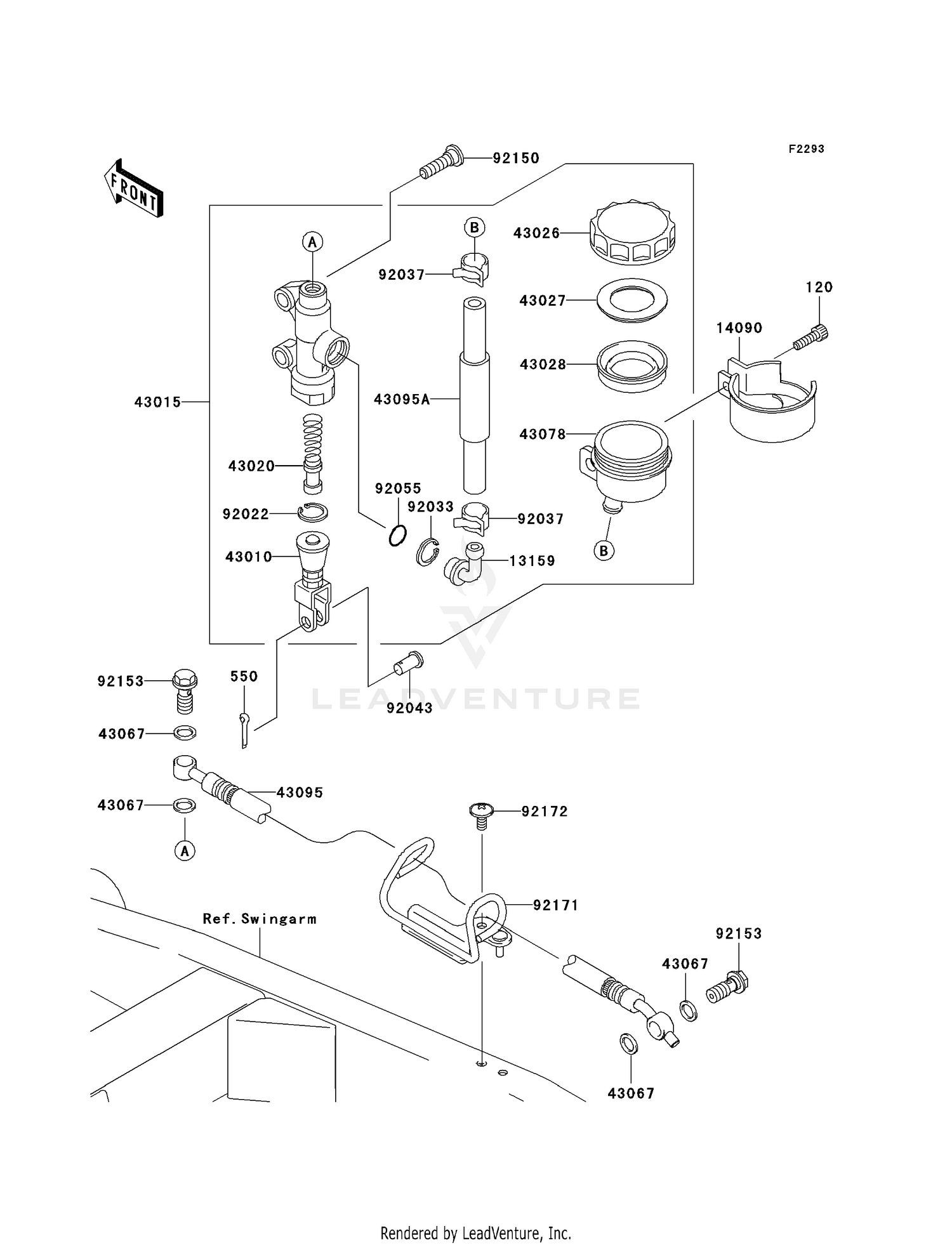 REAR MASTER CYLINDER