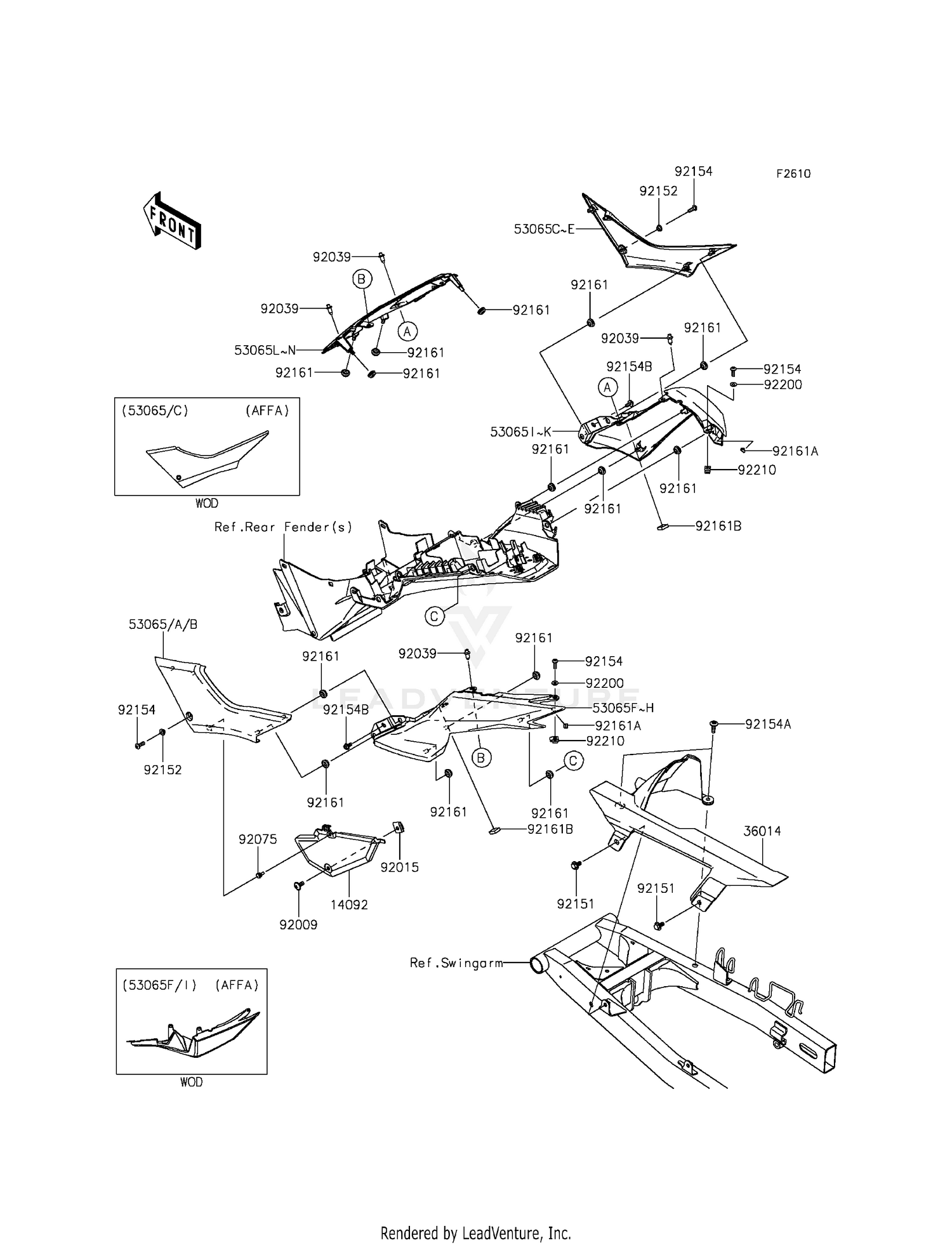 SIDE COVERS/CHAIN COVER