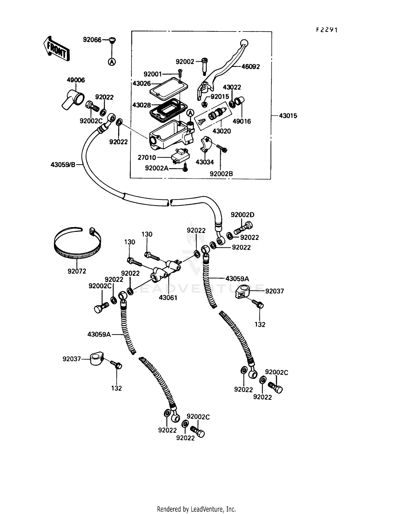 FRONT MASTER CYLINDER