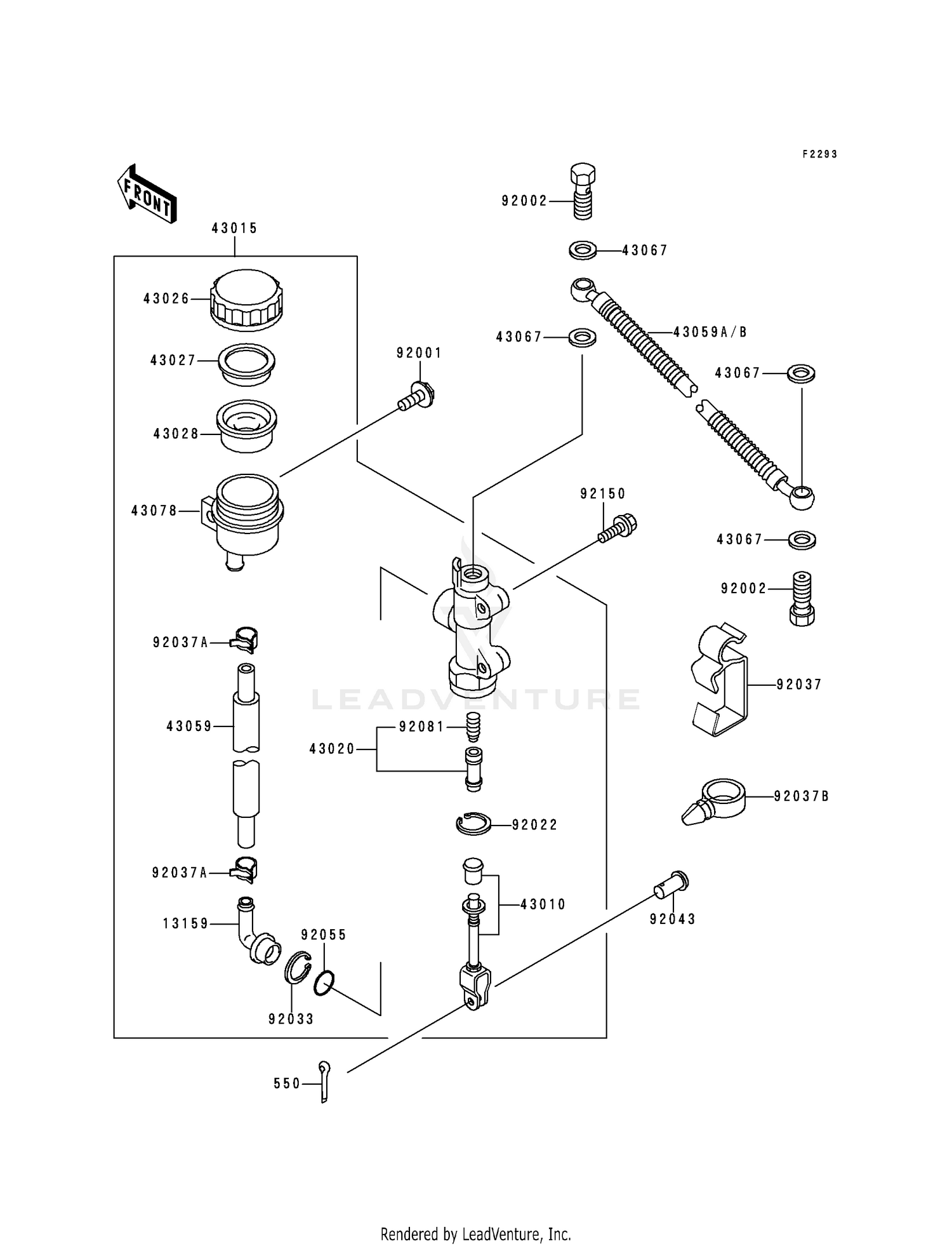 REAR MASTER CYLINDER
