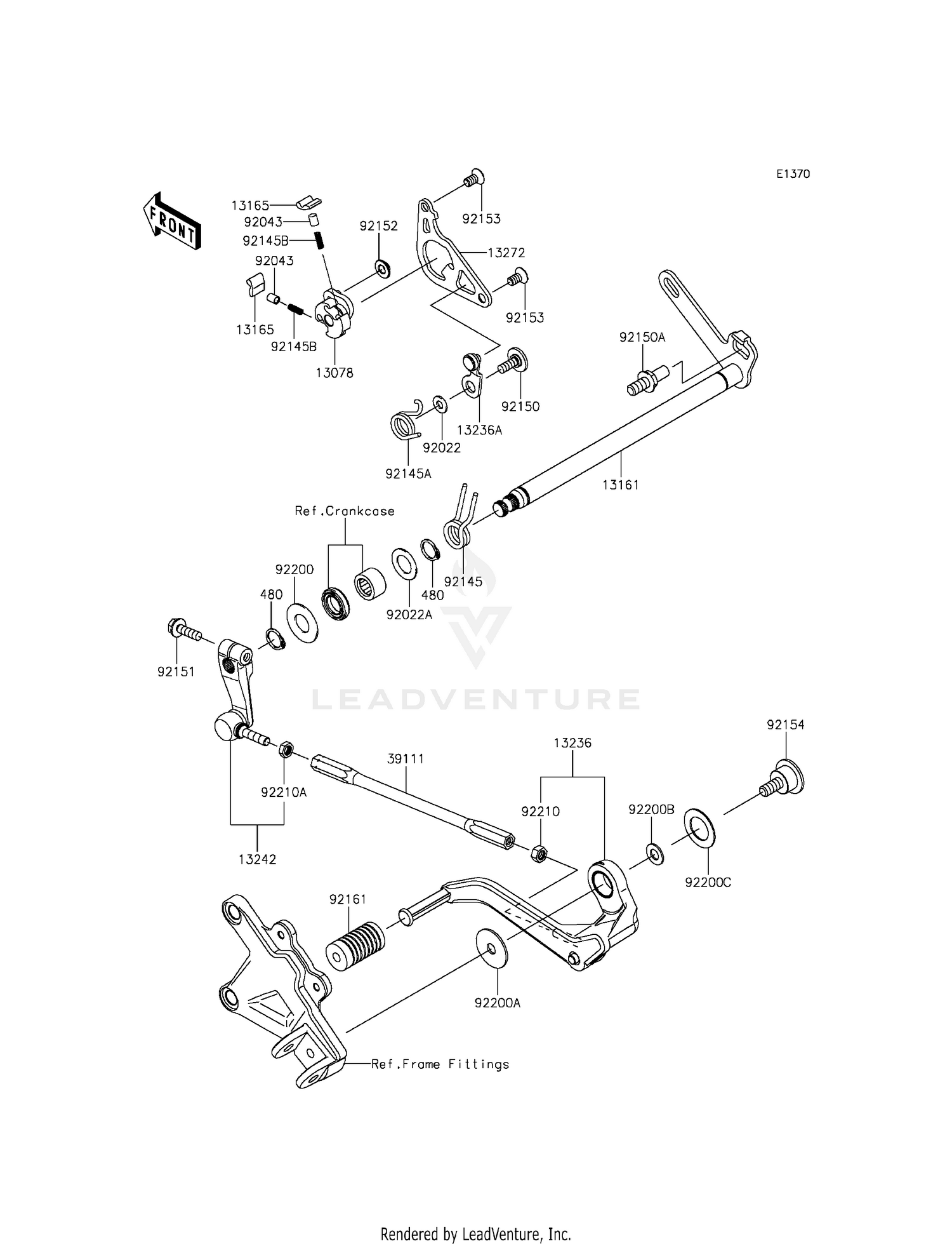 GEAR CHANGE MECHANISM