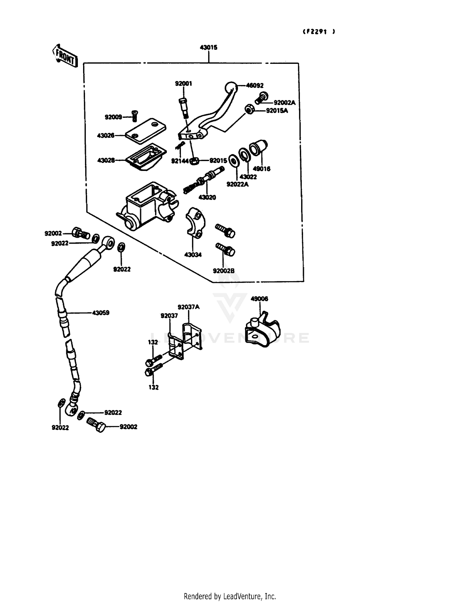 FRONT MASTER CYLINDER