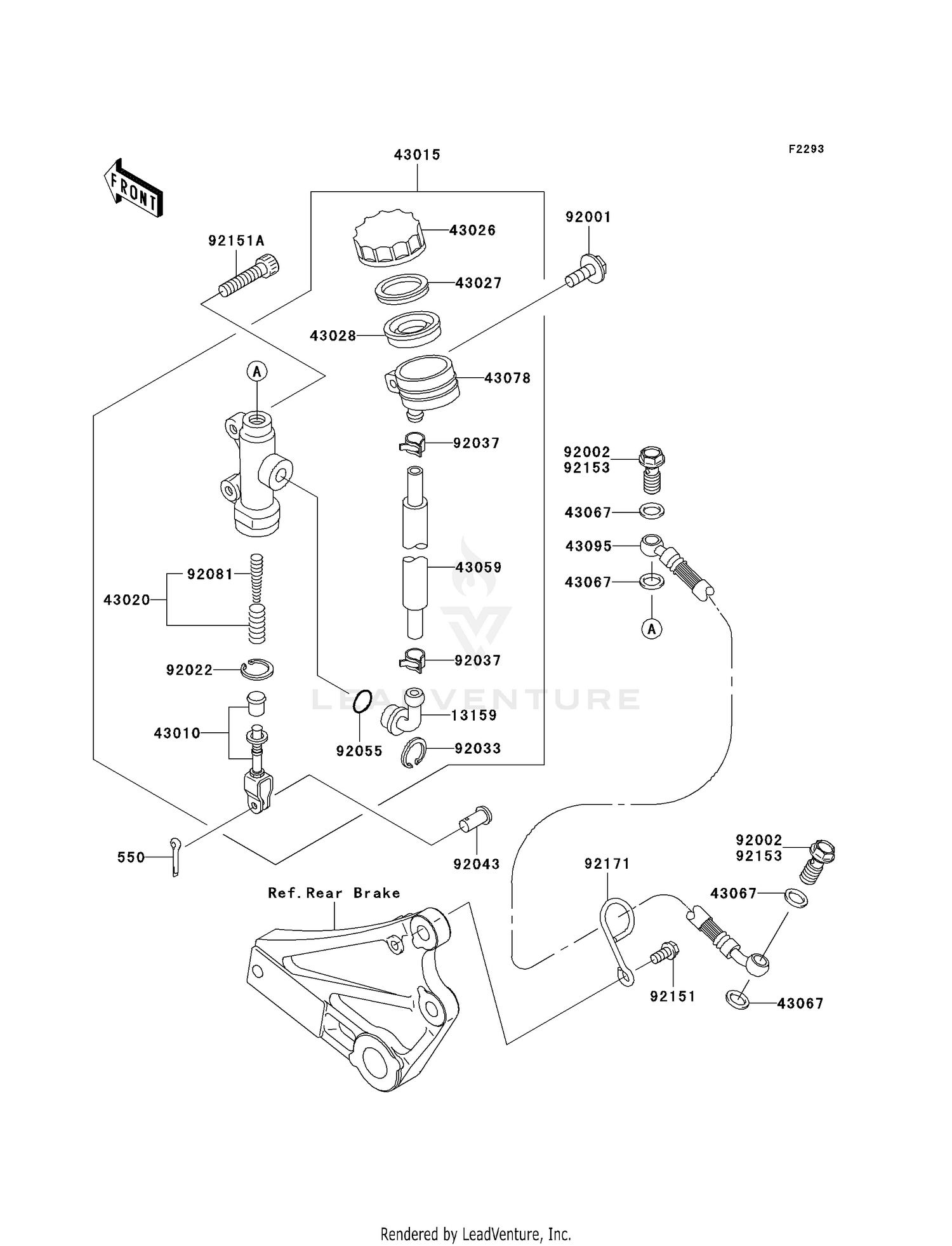 REAR MASTER CYLINDER