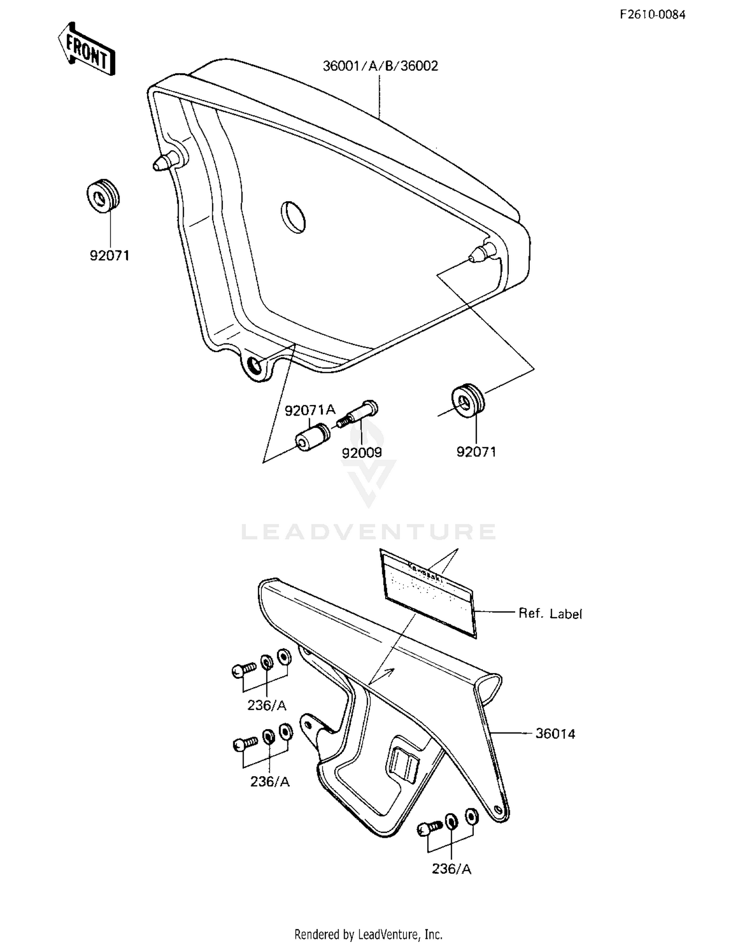 SIDE COVER/CHAIN COVER
