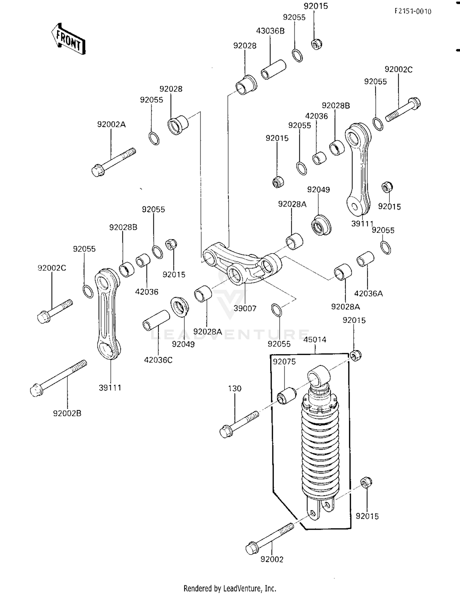 REAR SUSPENSION/SHOCK ABSORBER