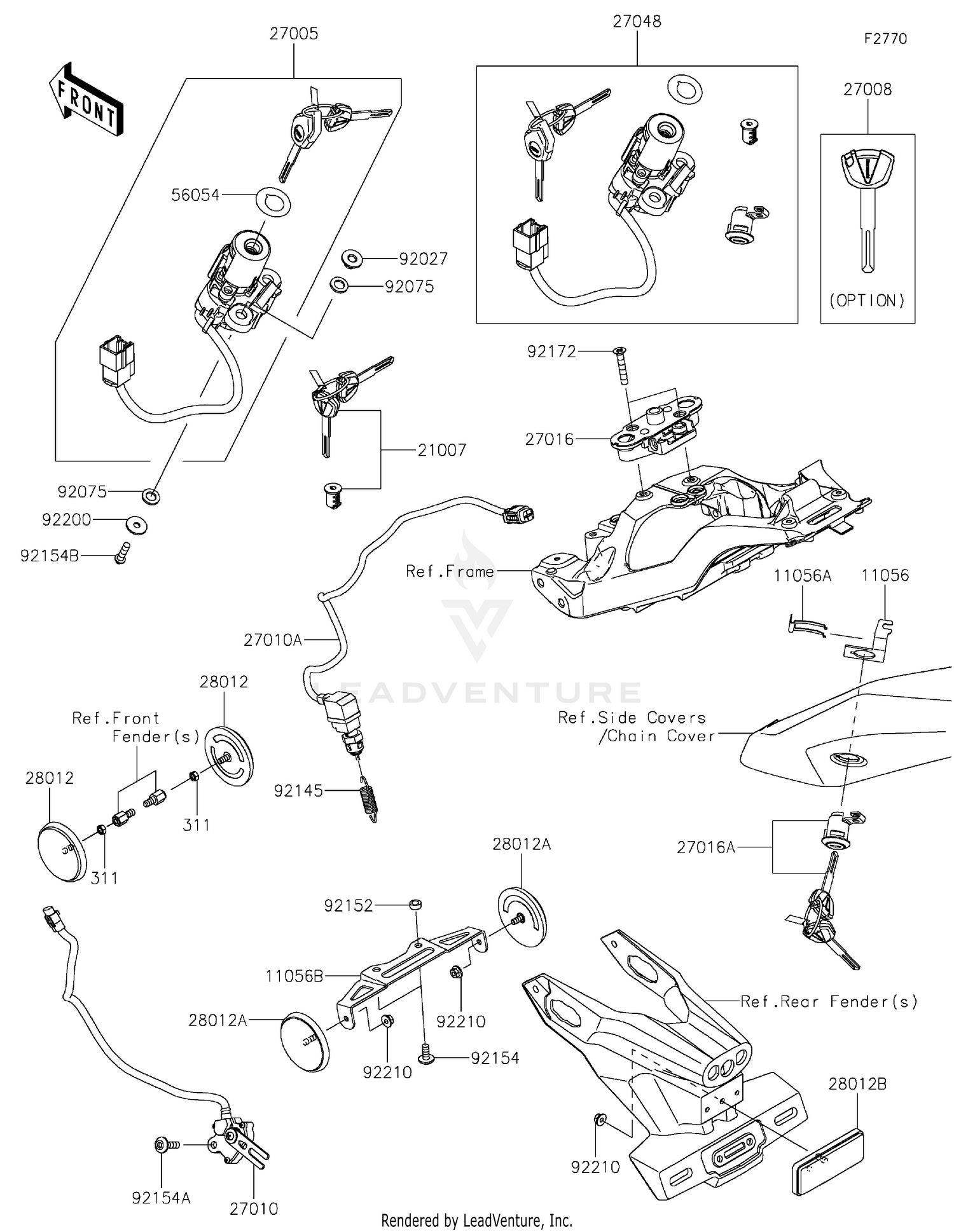 Ignition Switch/Locks/Reflectors