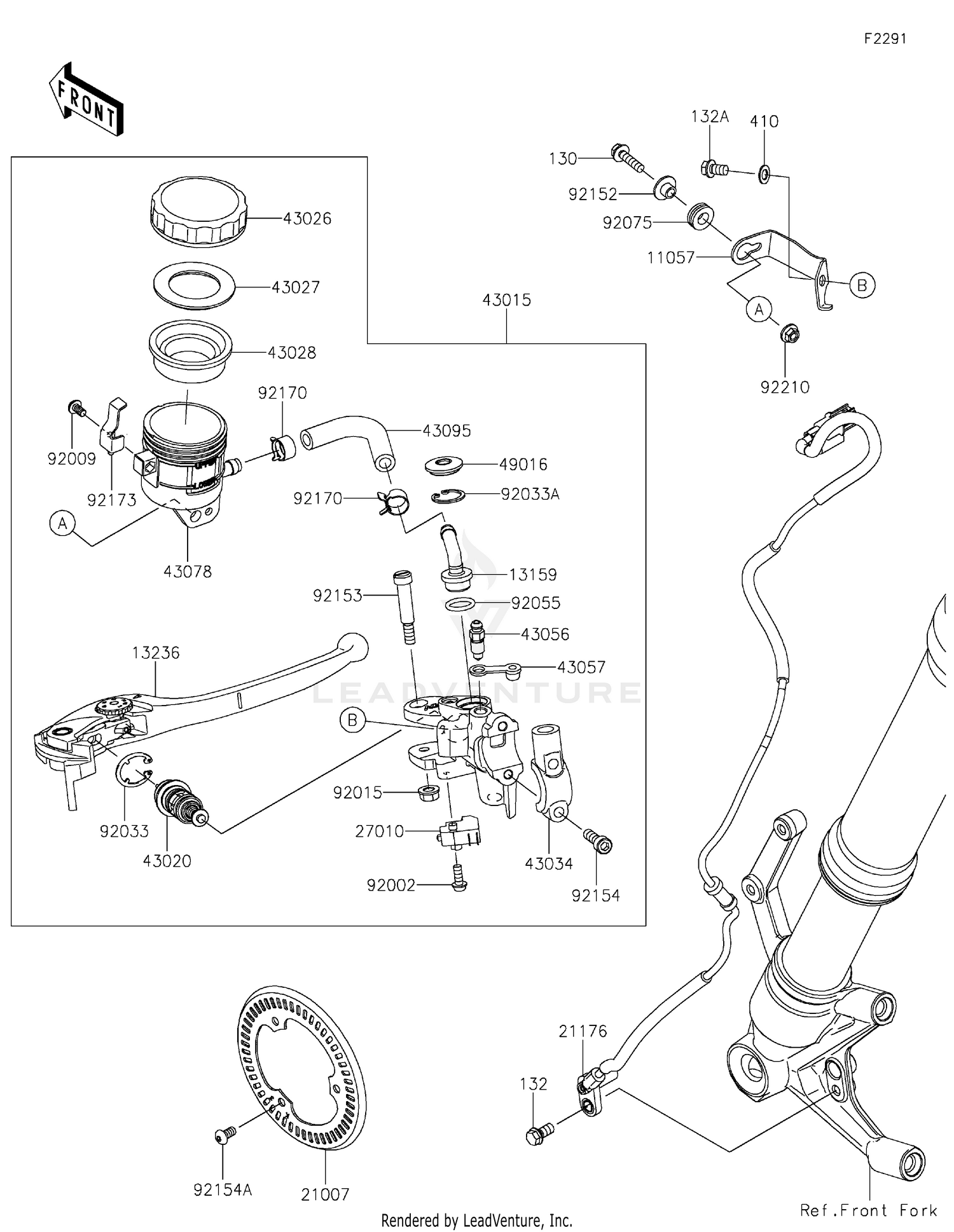 Front Master Cylinder