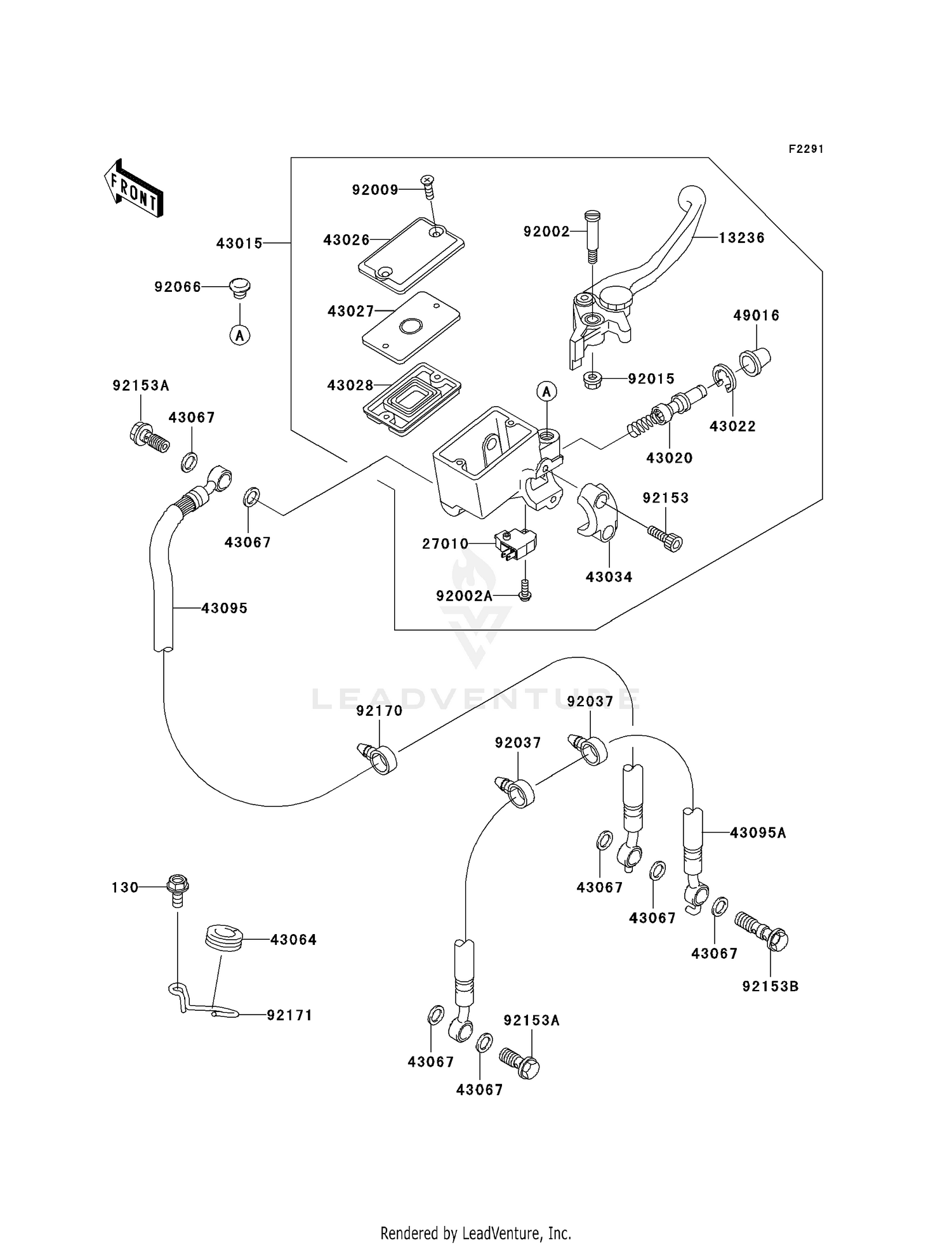 FRONT MASTER CYLINDER