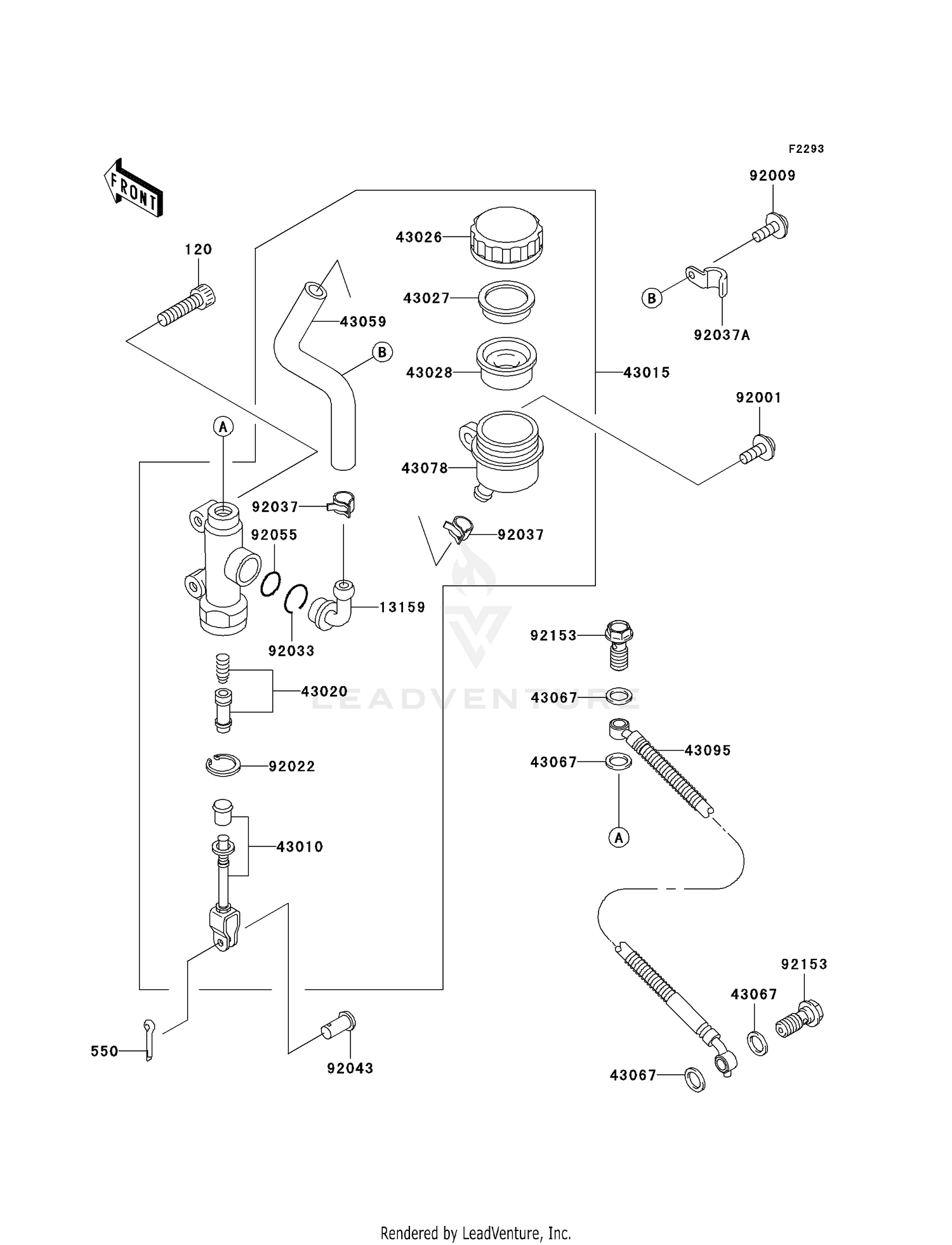 REAR MASTER CYLINDER