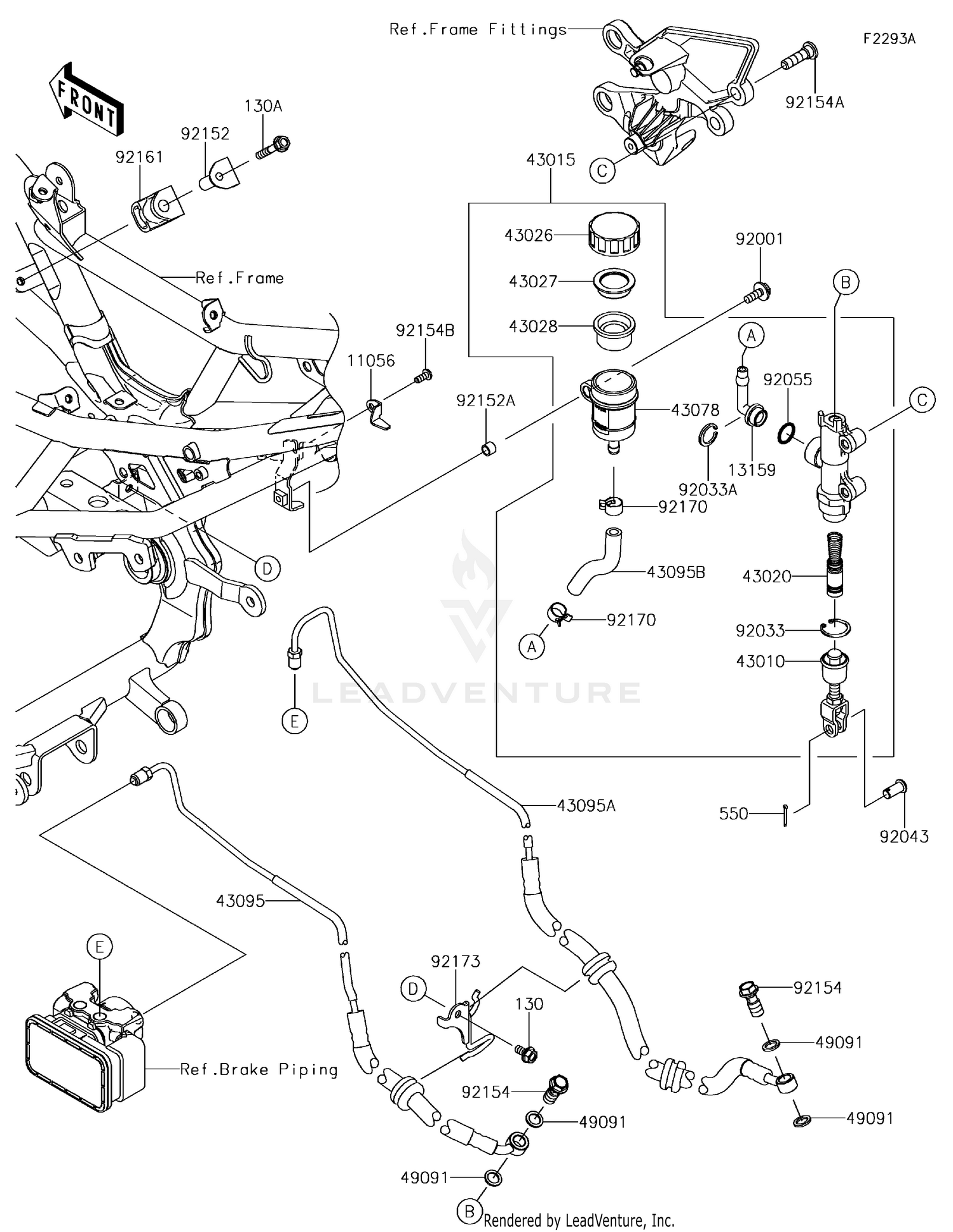 Rear Master Cylinder(FGF-FJF)