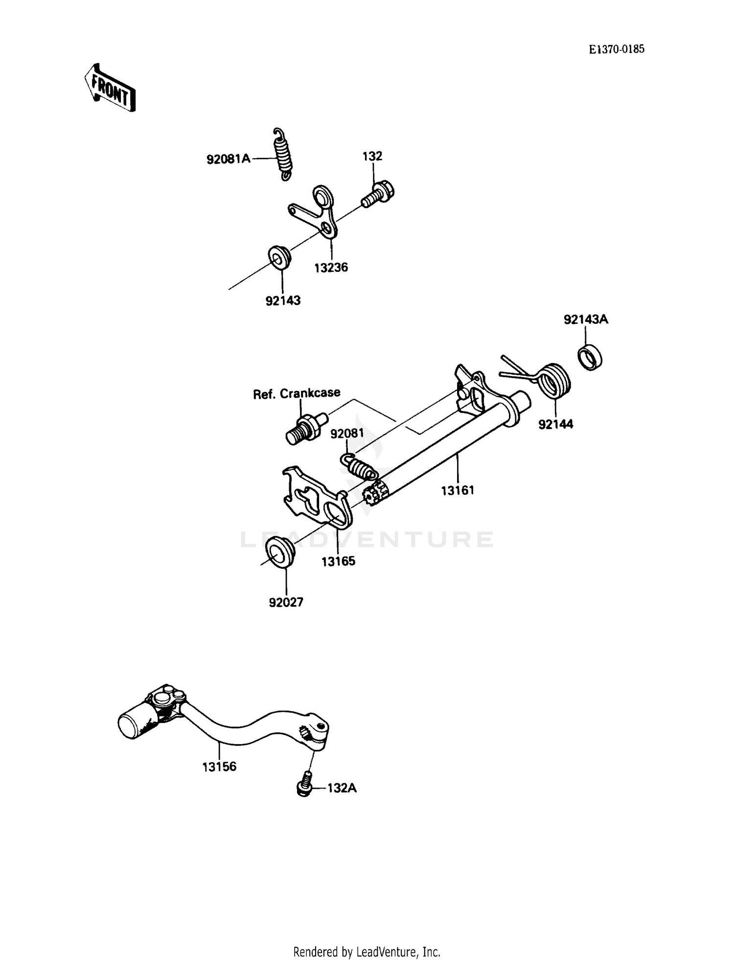 GEAR CHANGE MECHANISM