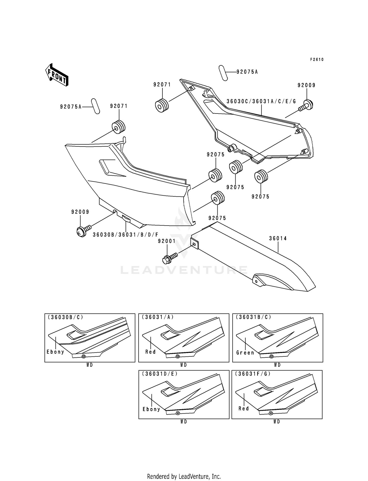 SIDE COVERS/CHAIN COVER