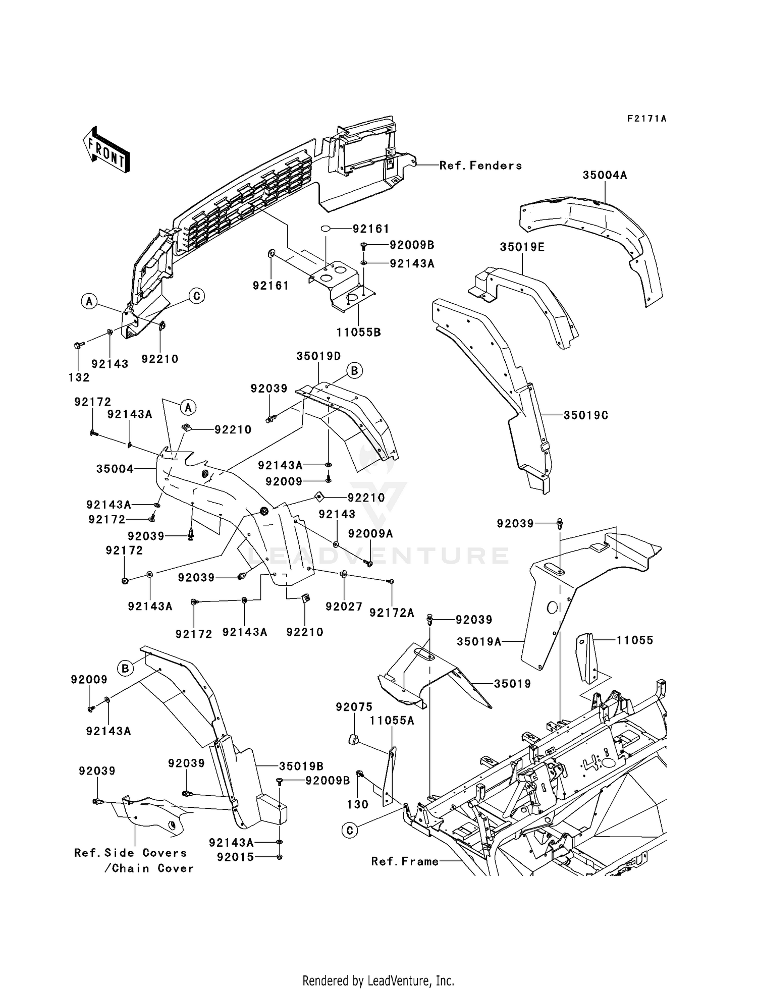 FRONT FENDER(S)(PCF/PDF)