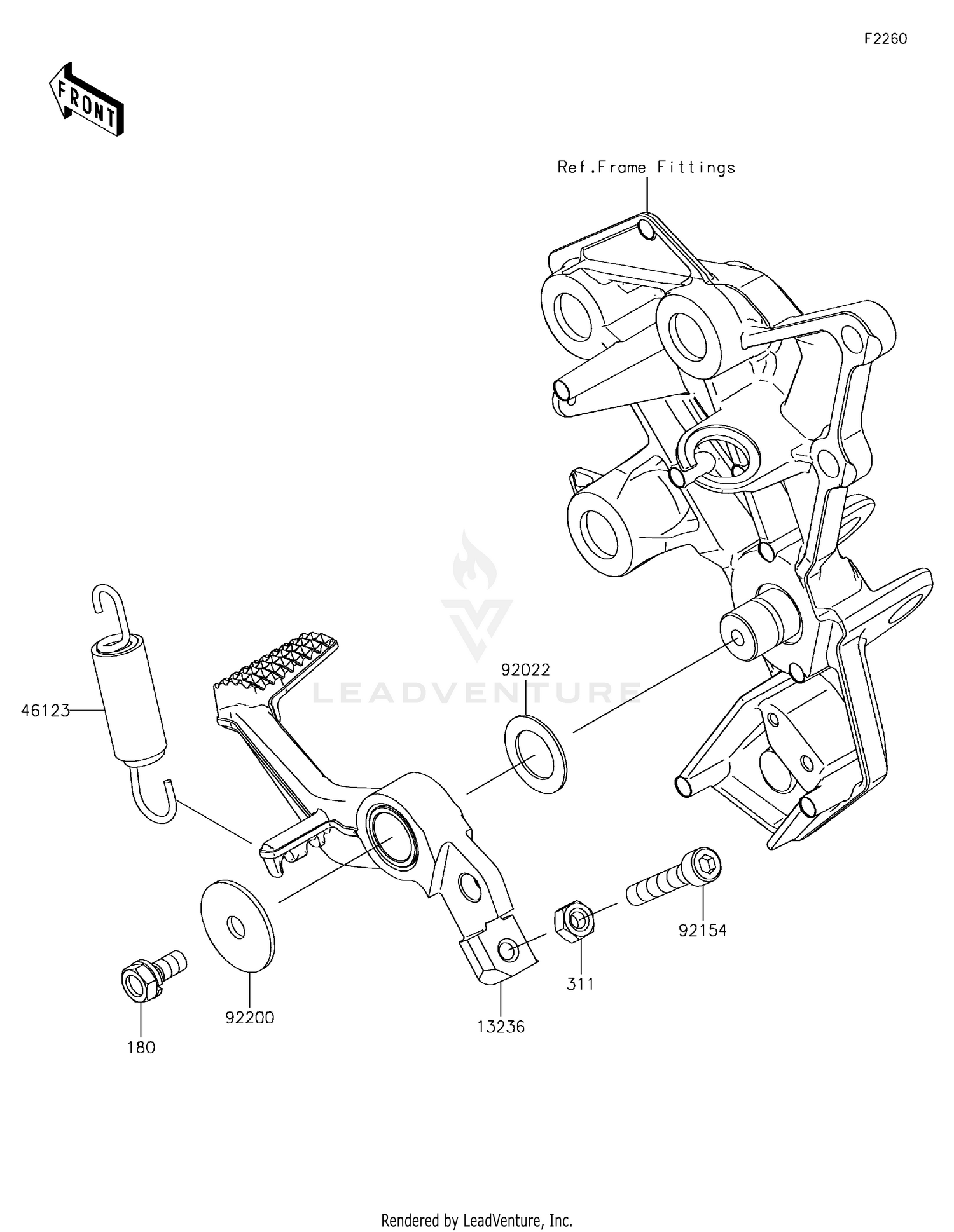 Brake Pedal/Torque Link